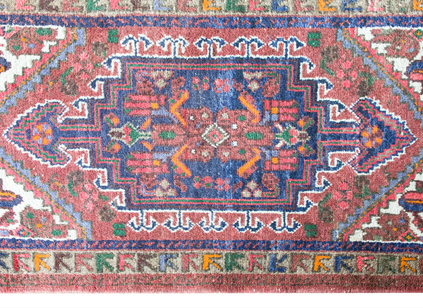 Early 20th Century Persian Mazlaghan Rug
