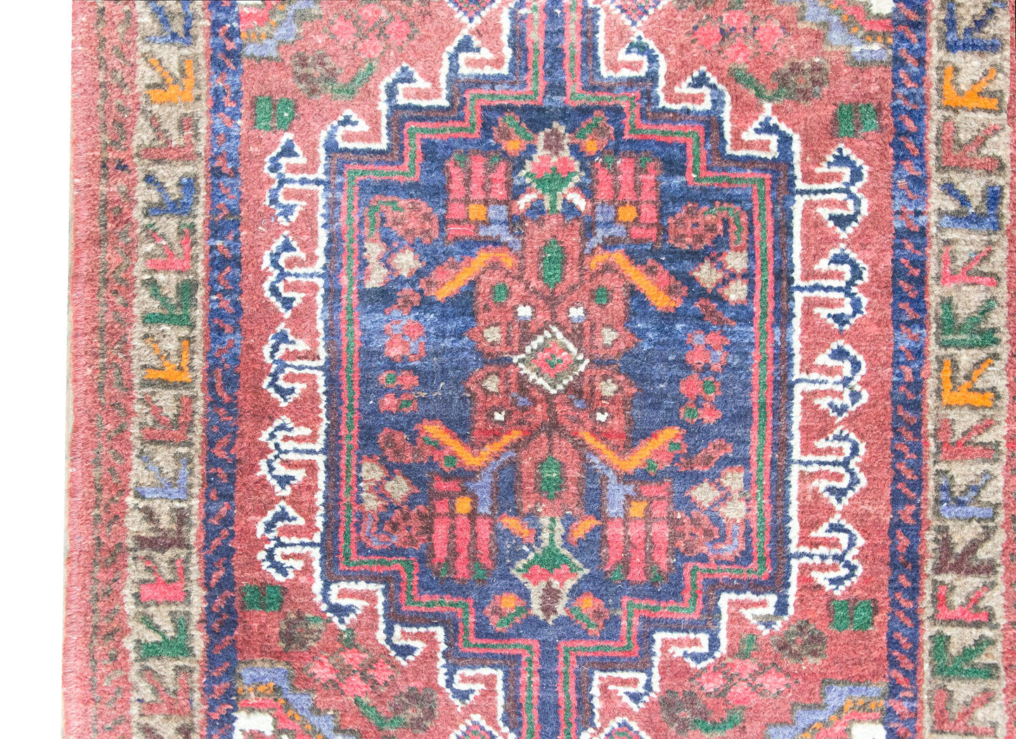 Early 20th Century Persian Mazlaghan Rug