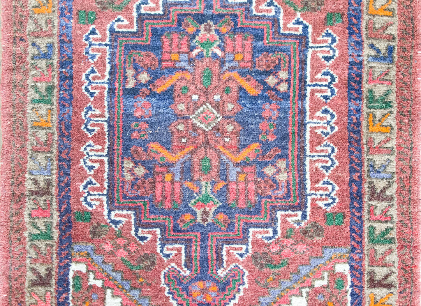 Early 20th Century Persian Mazlaghan Rug