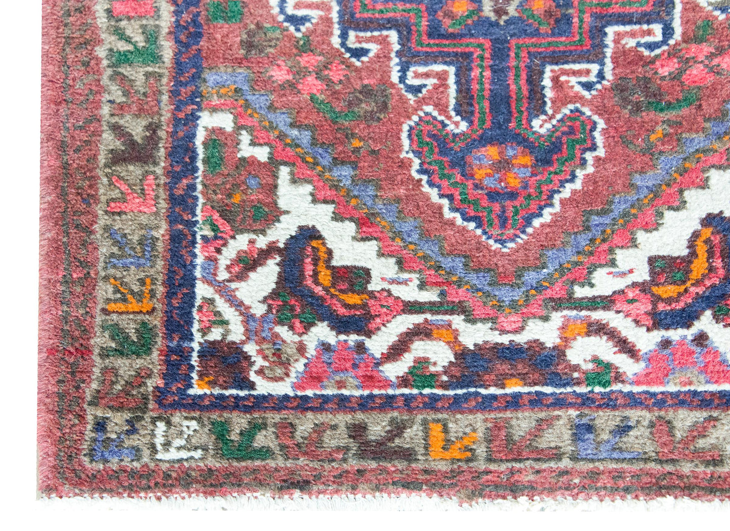 Early 20th Century Persian Mazlaghan Rug