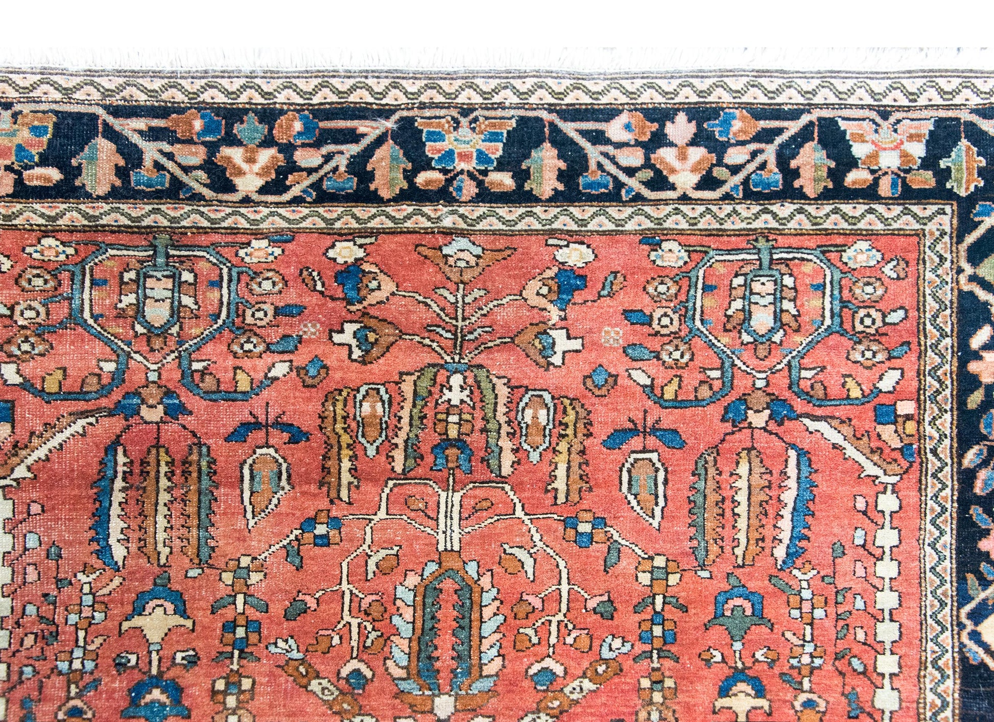 Early 20th Century Persian Sarouk Farahan Rug For Sale