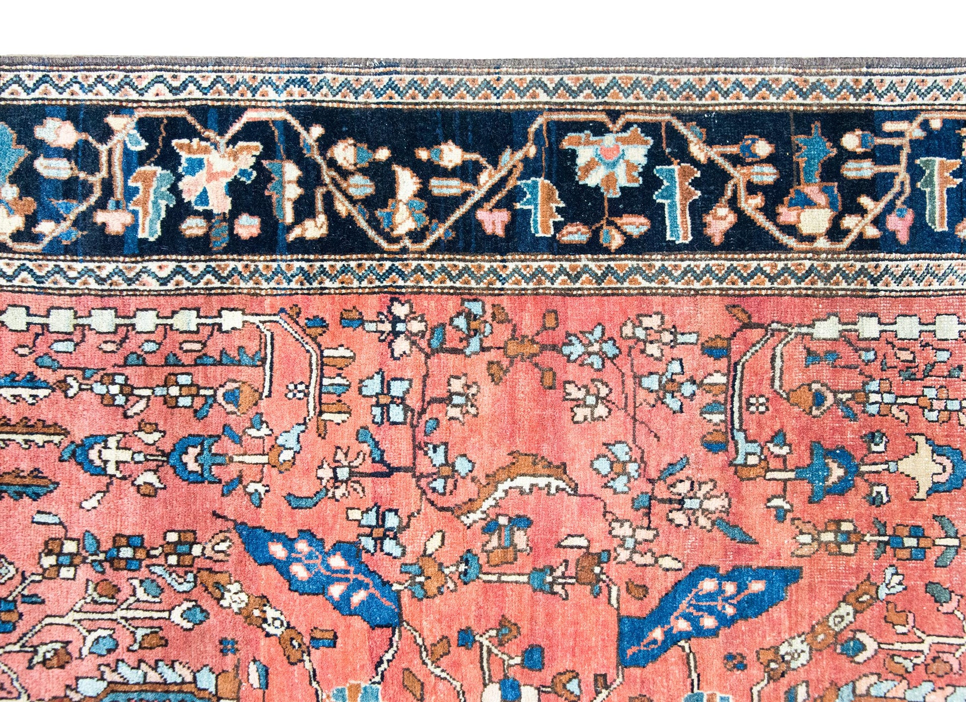 Early 20th Century Persian Sarouk Farahan Rug For Sale