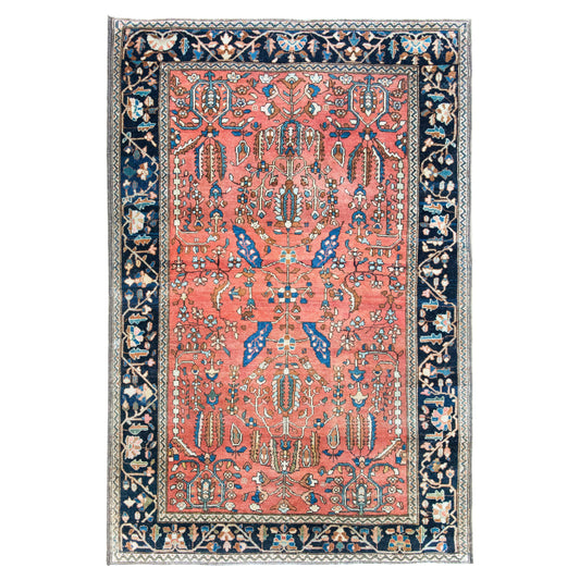 Early 20th Century Persian Sarouk Farahan Rug For Sale