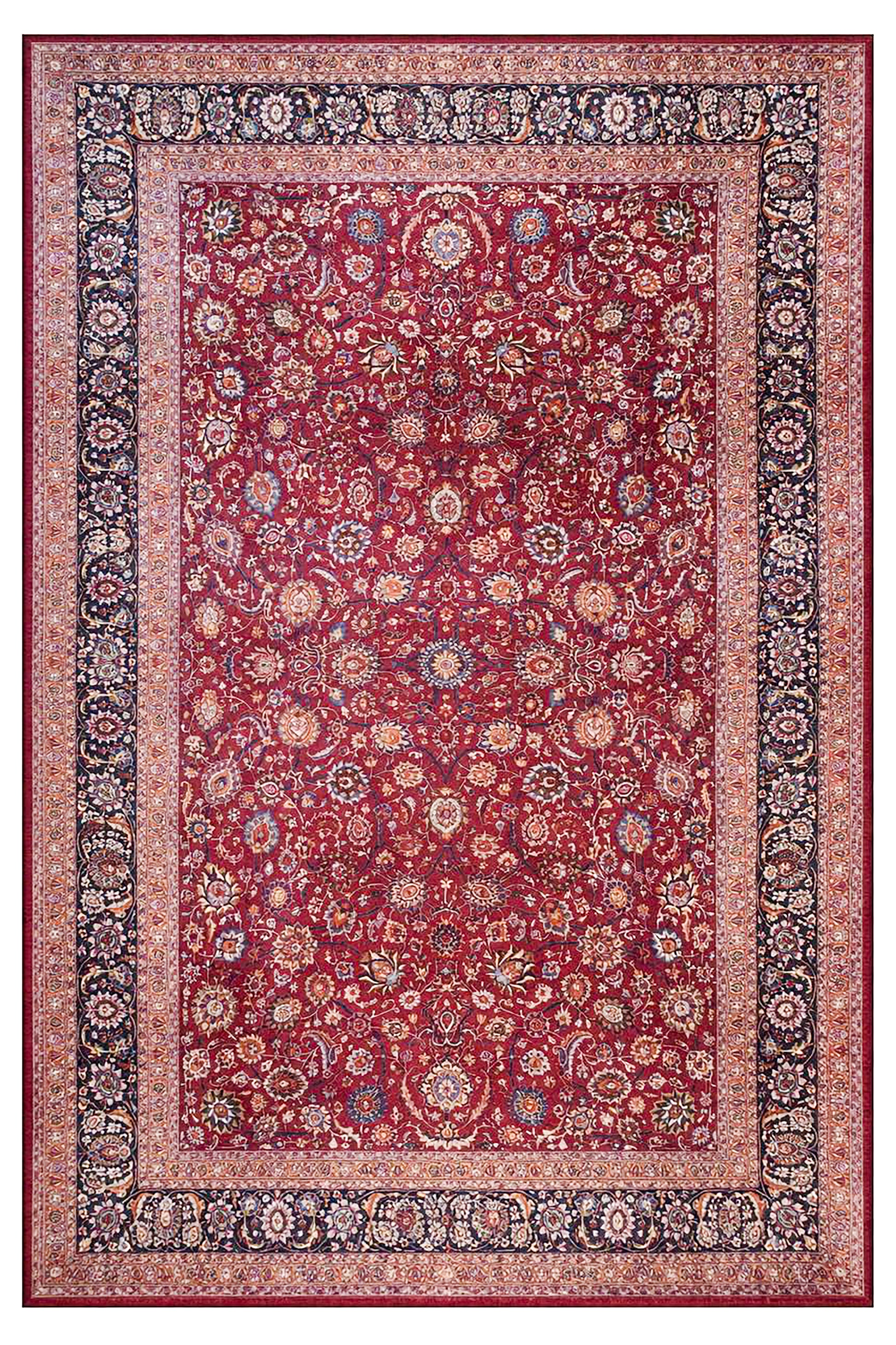 Mid 20th Century Persian Meshed Mar z Rug For Sale