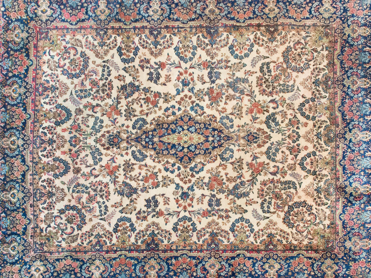 Early 20th Century Persian Kirman Rug