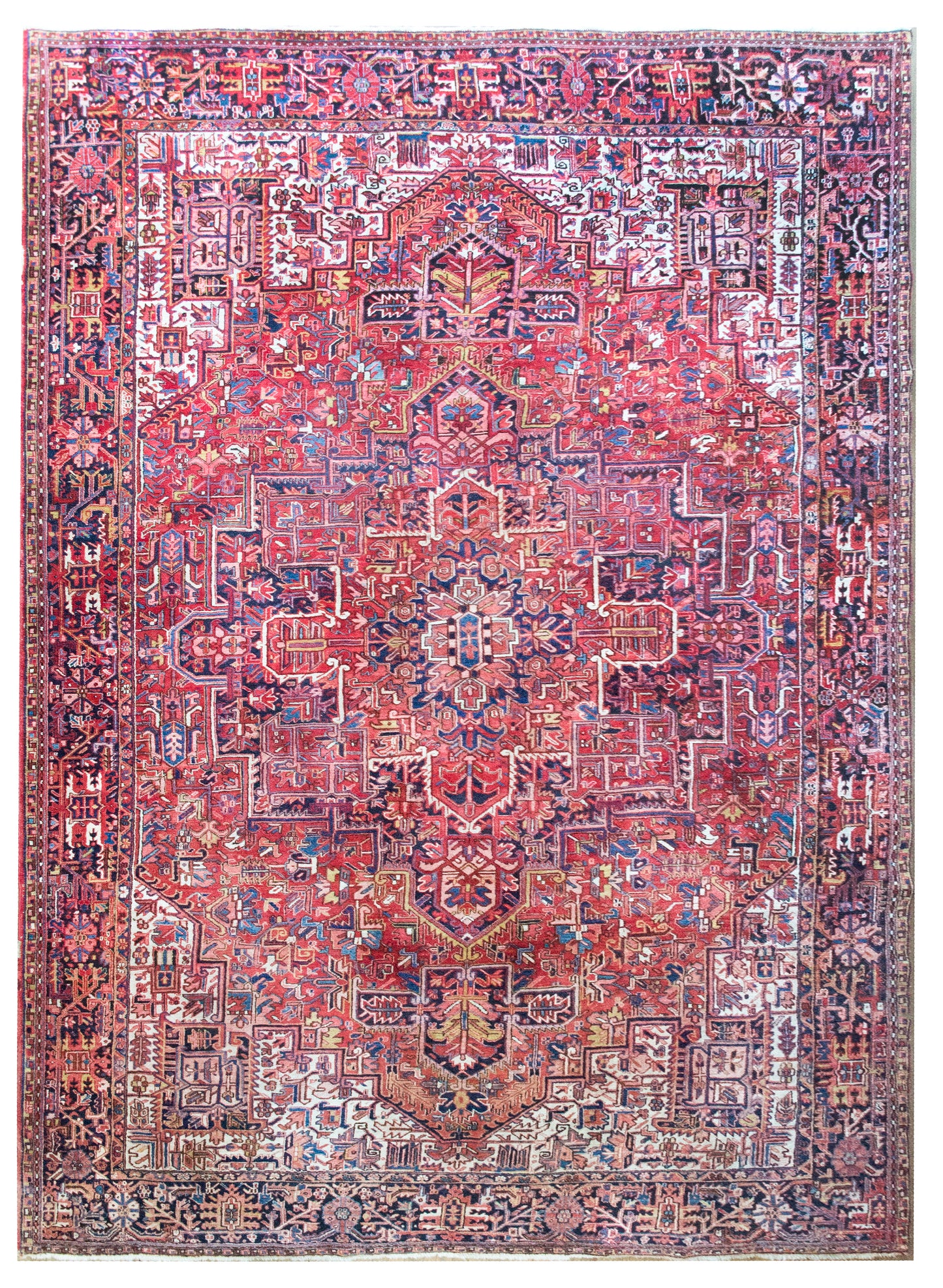 Mid 20th Century Persian Heriz Rug For Sale
