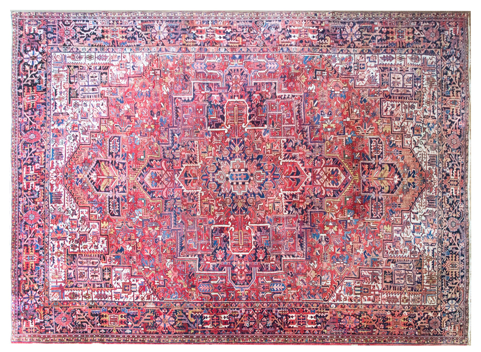 Mid 20th Century Persian Heriz Rug For Sale