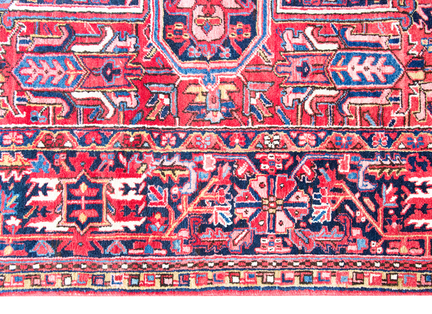 Mid 20th Century Persian Heriz Rug For Sale