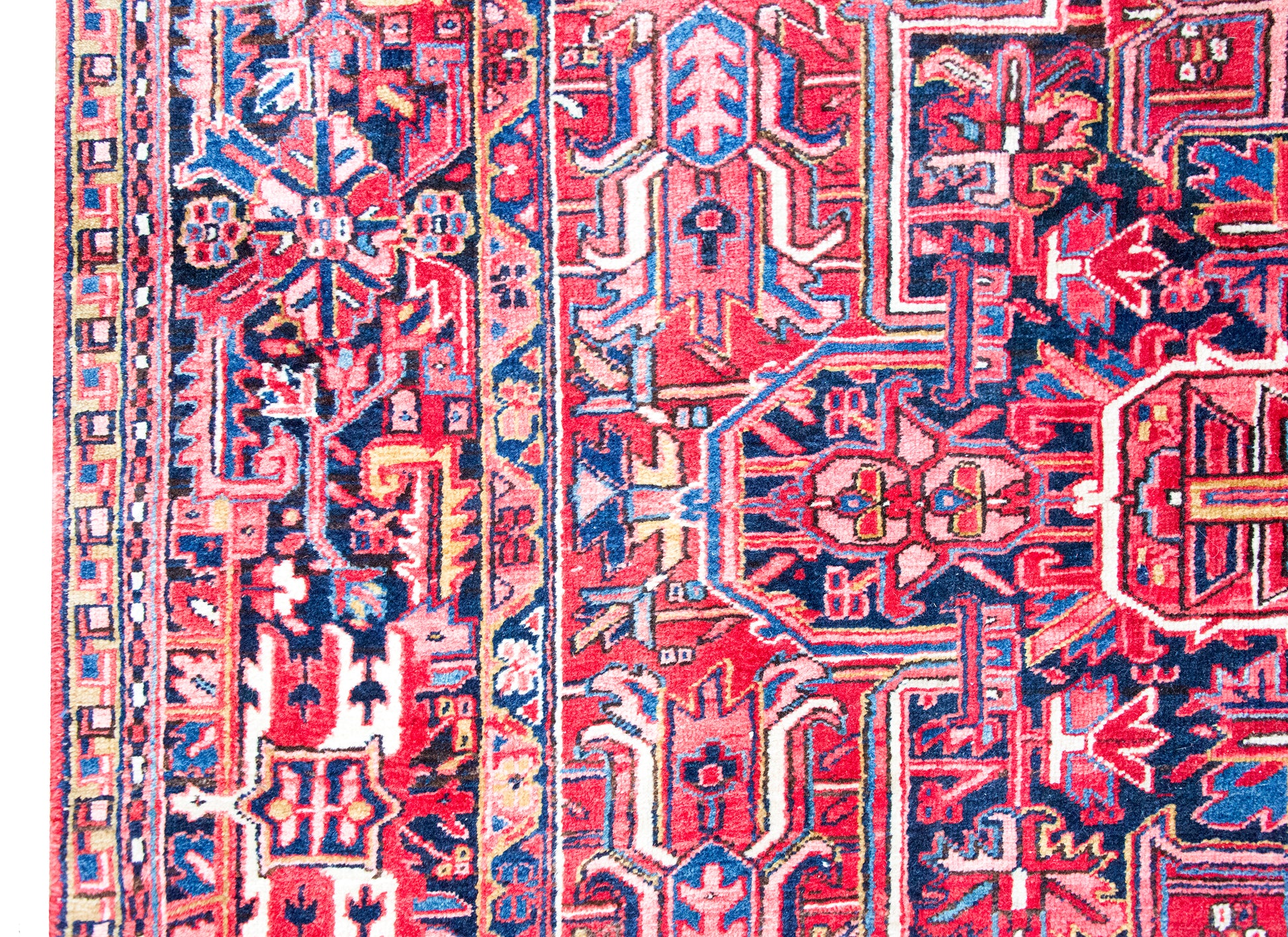 Mid 20th Century Persian Heriz Rug For Sale