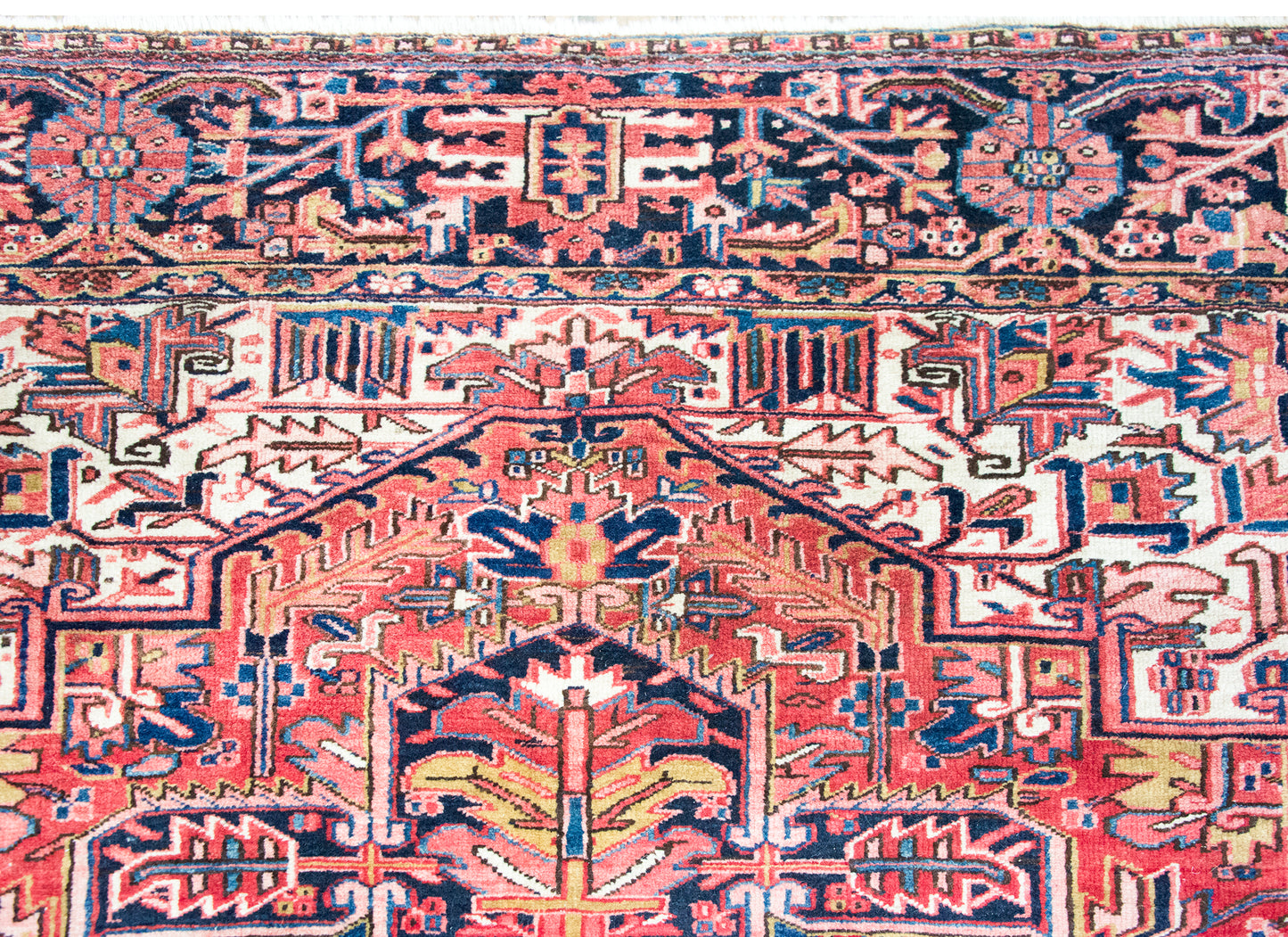 Mid 20th Century Persian Heriz Rug For Sale