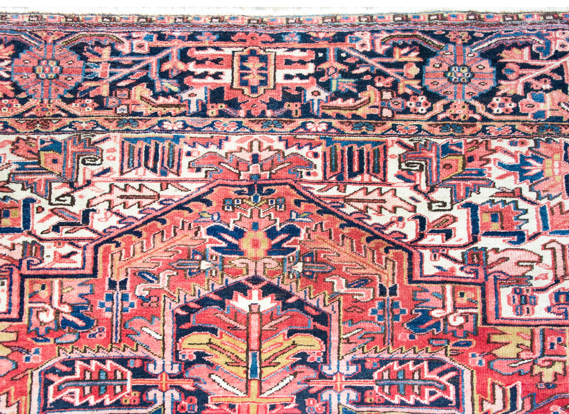 Mid 20th Century Persian Heriz Rug For Sale