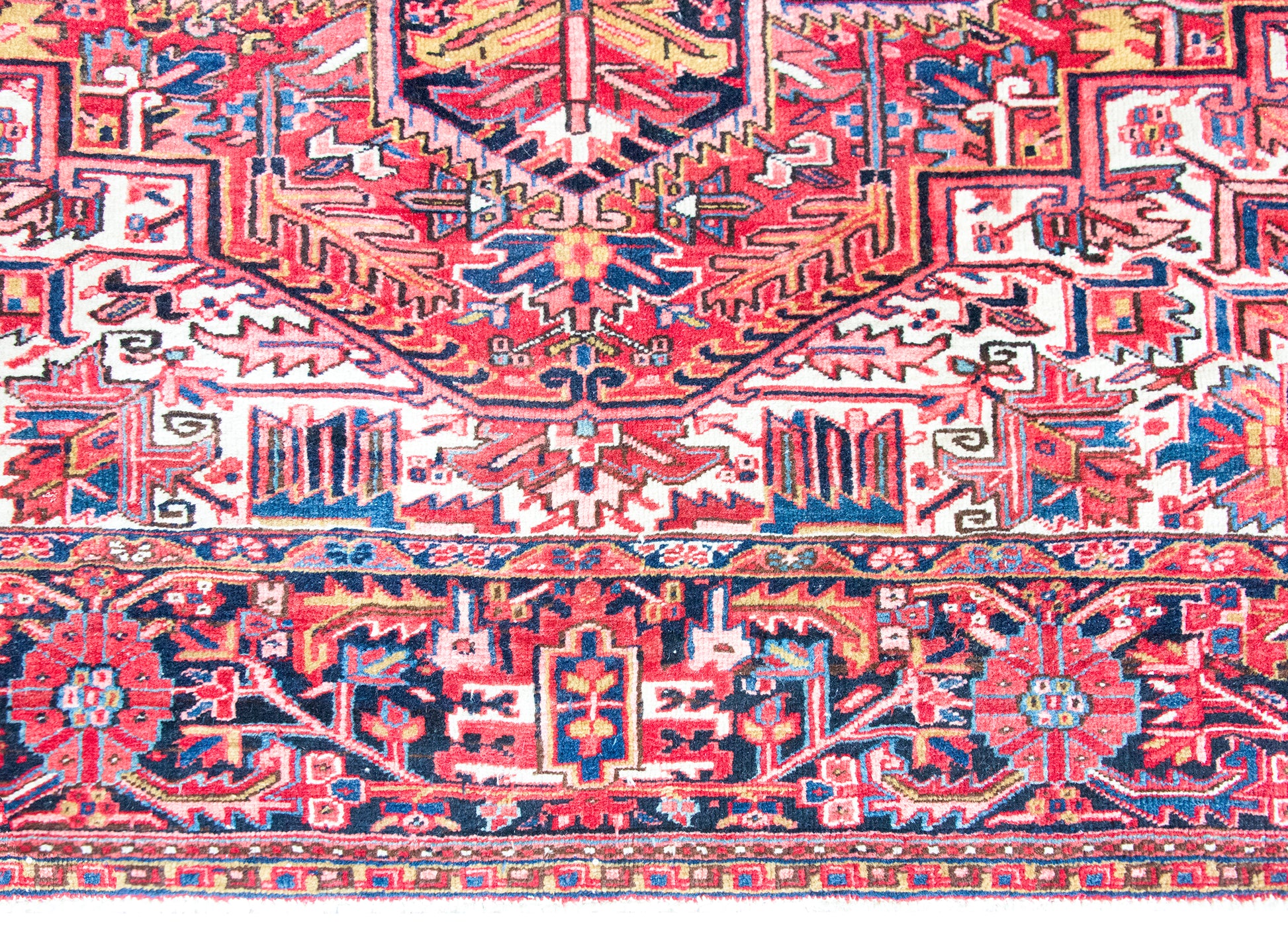 Mid 20th Century Persian Heriz Rug For Sale