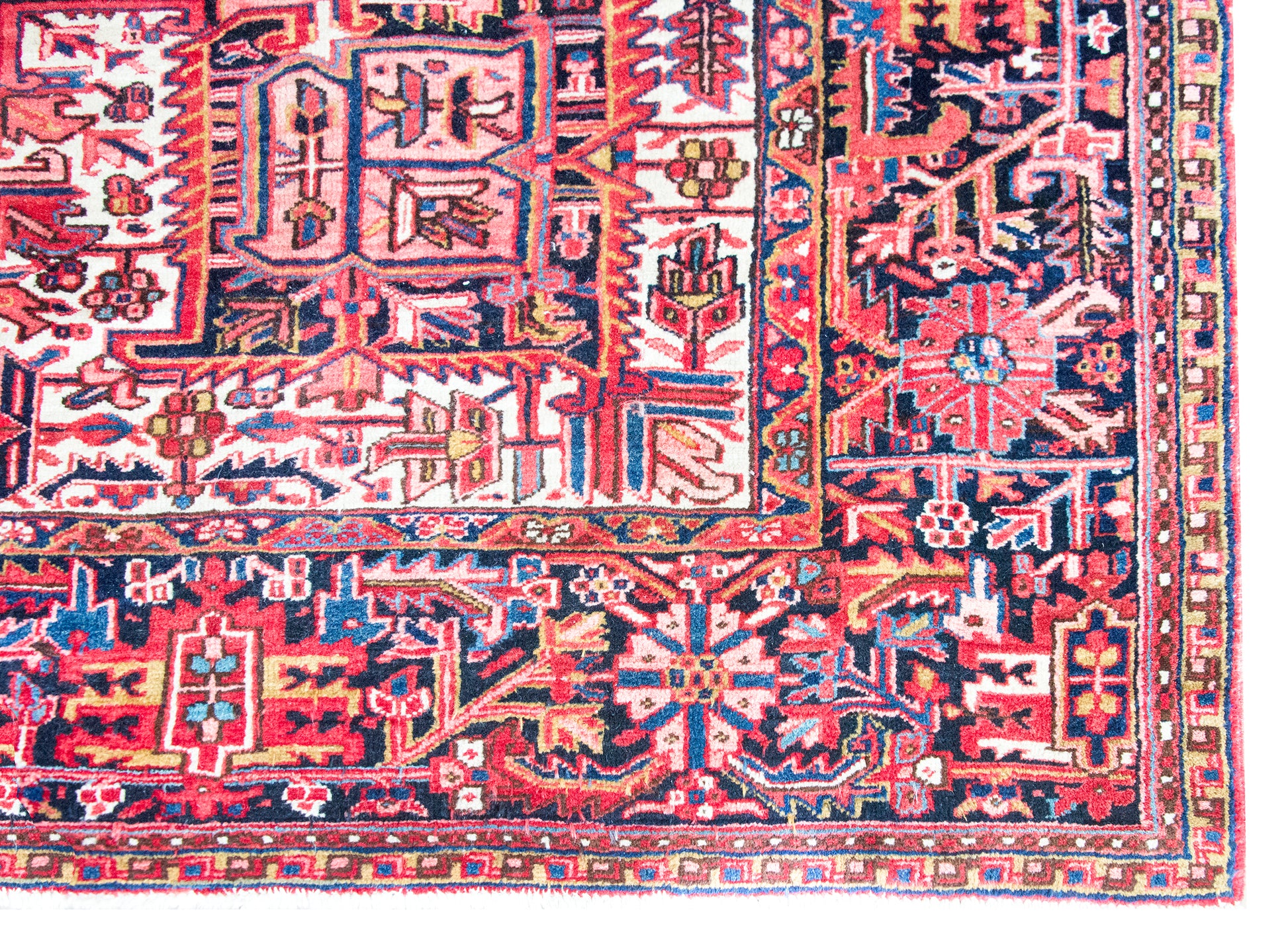 Mid 20th Century Persian Heriz Rug For Sale