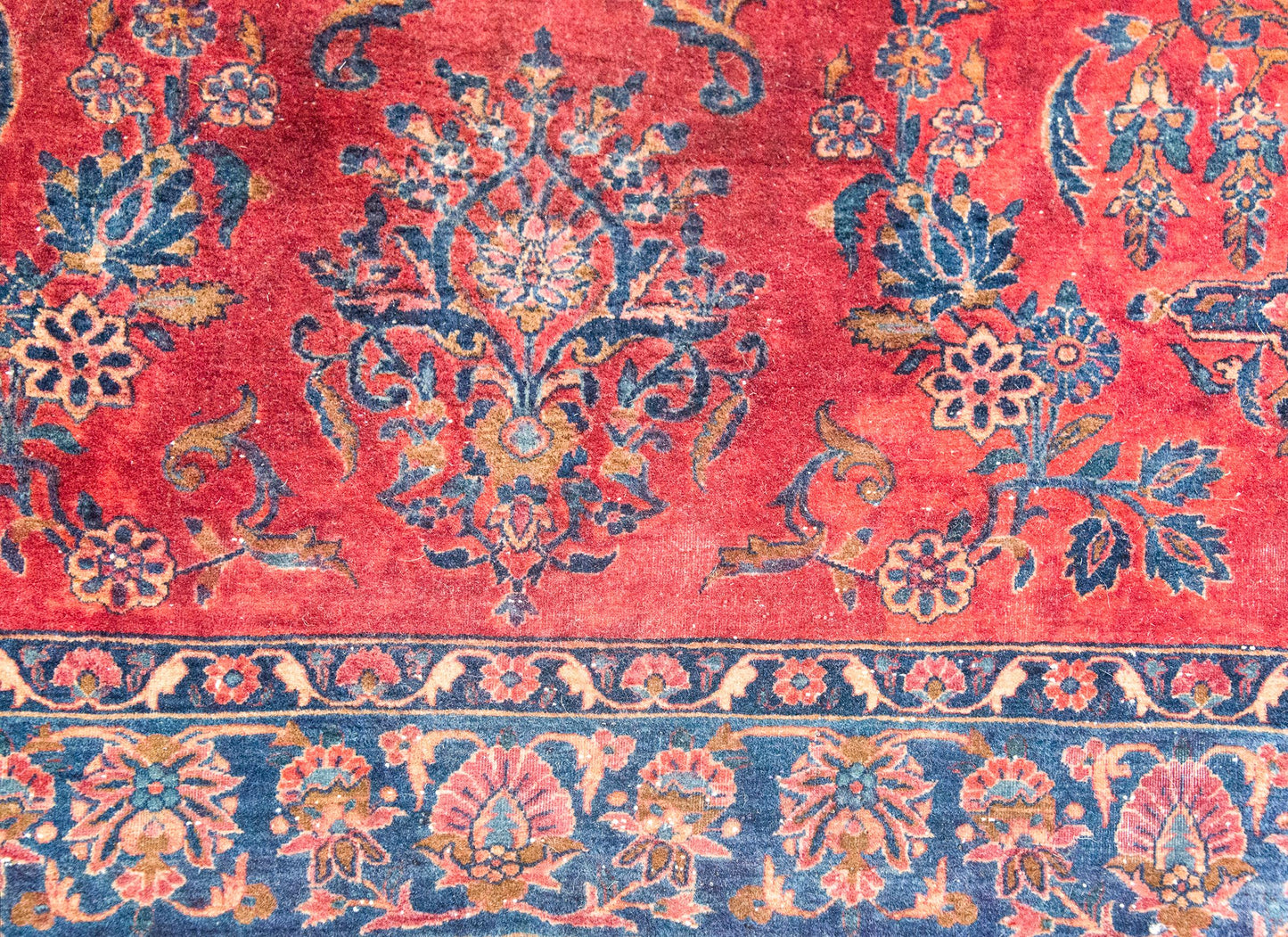 Early 20th Century Persian Kashan Rug
