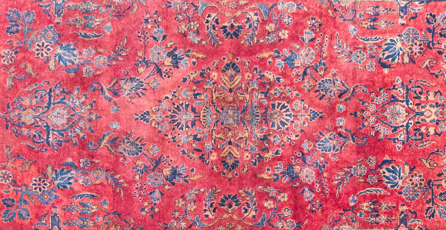 Early 20th Century Persian Kashan Rug