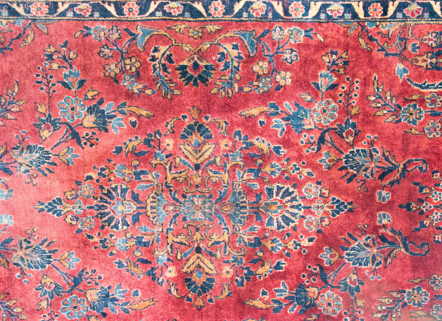 Early 20th Century Persian Kashan Rug