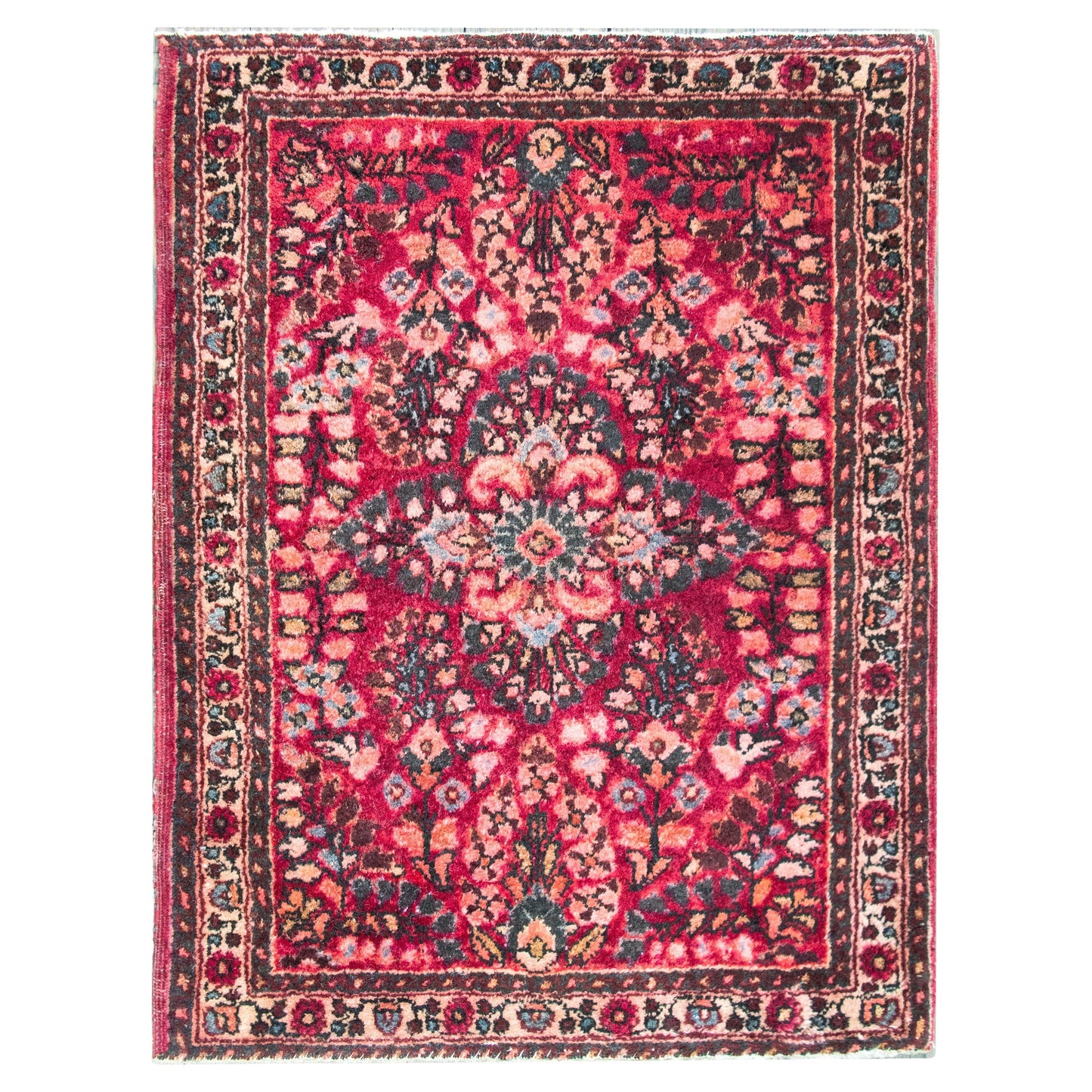 Early 20th Century Persian Sarouk Rug For Sale