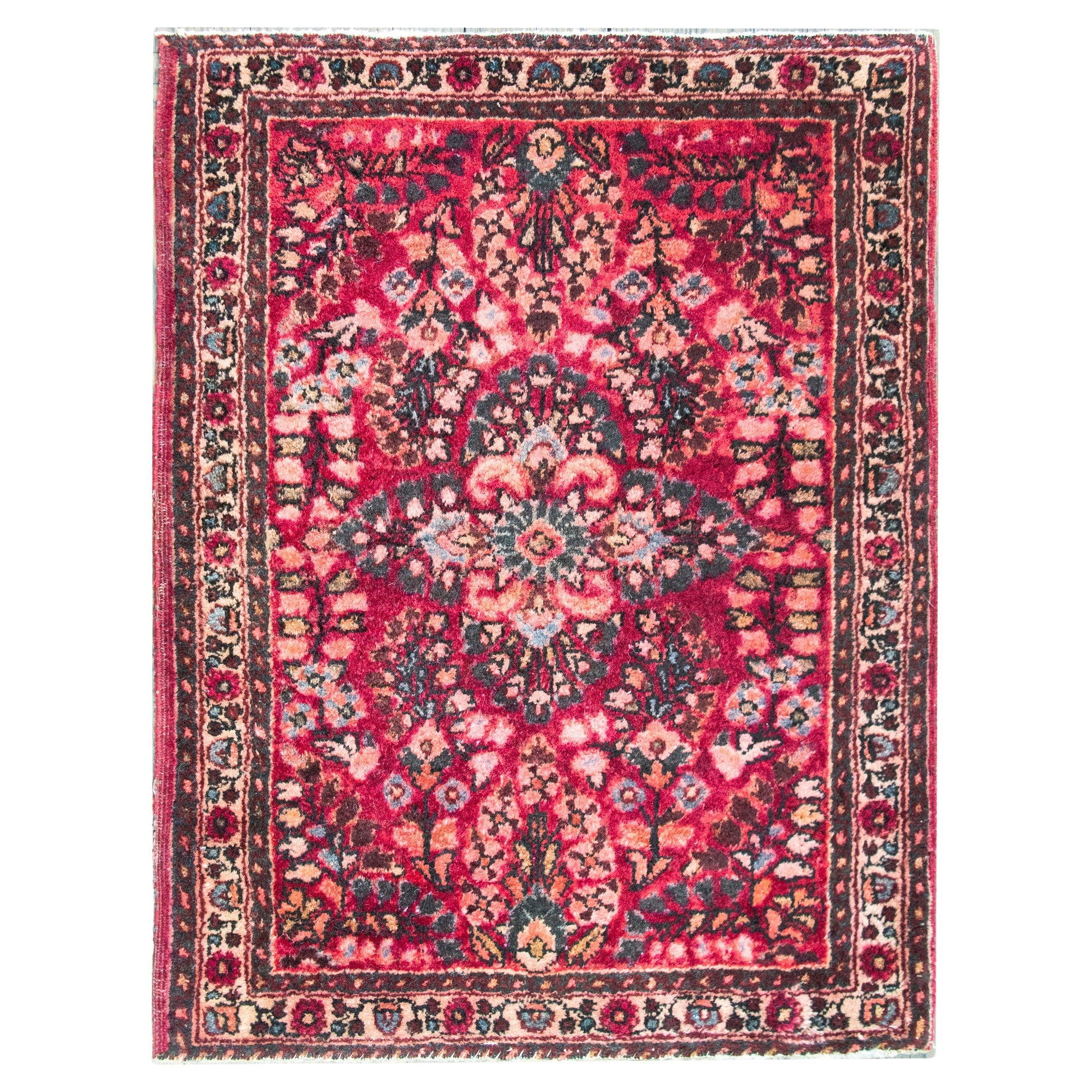 Early 20th Century Persian Sarouk Rug For Sale