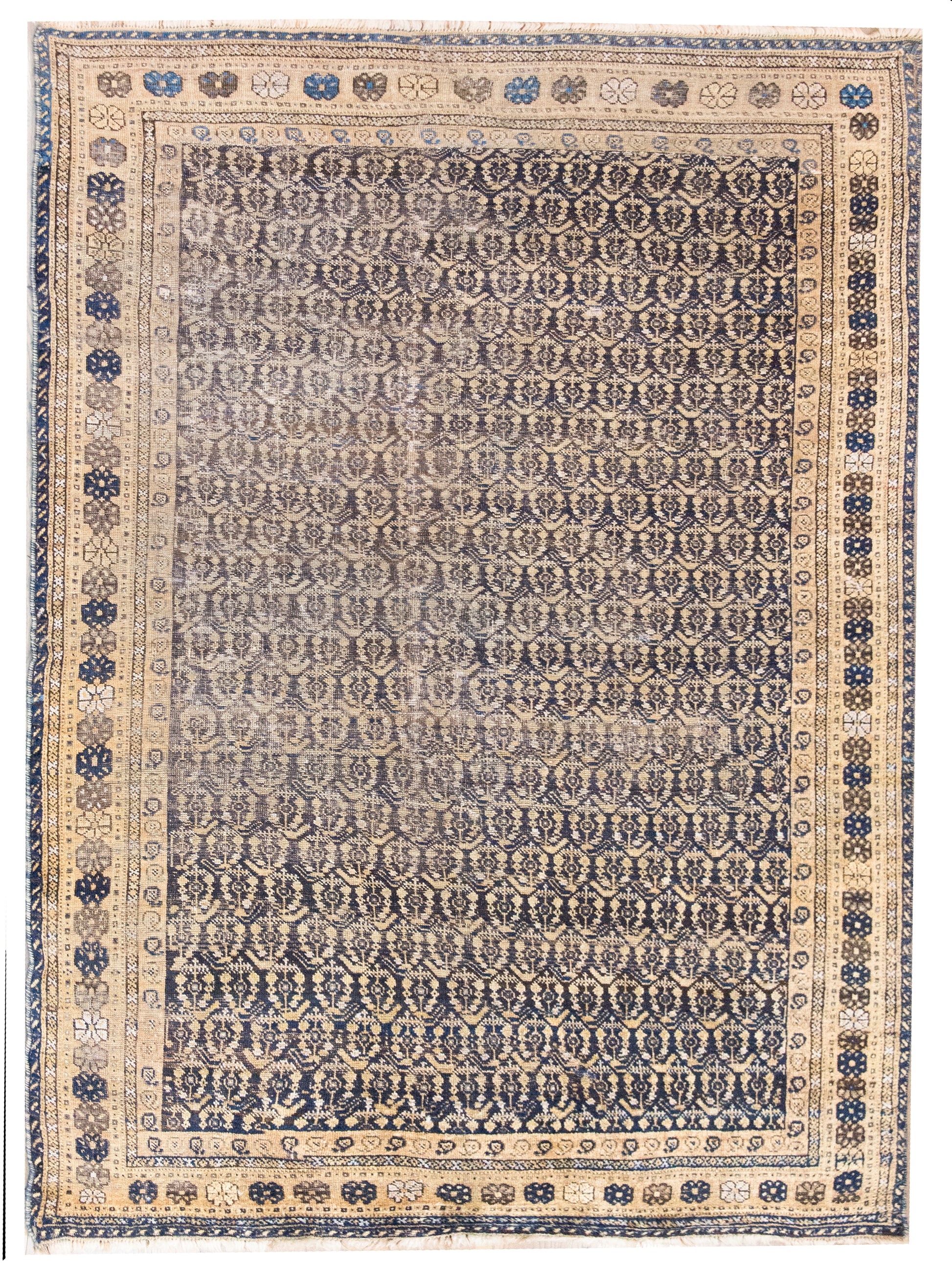 Early 20th Century Persian Afshar Rug For Sale