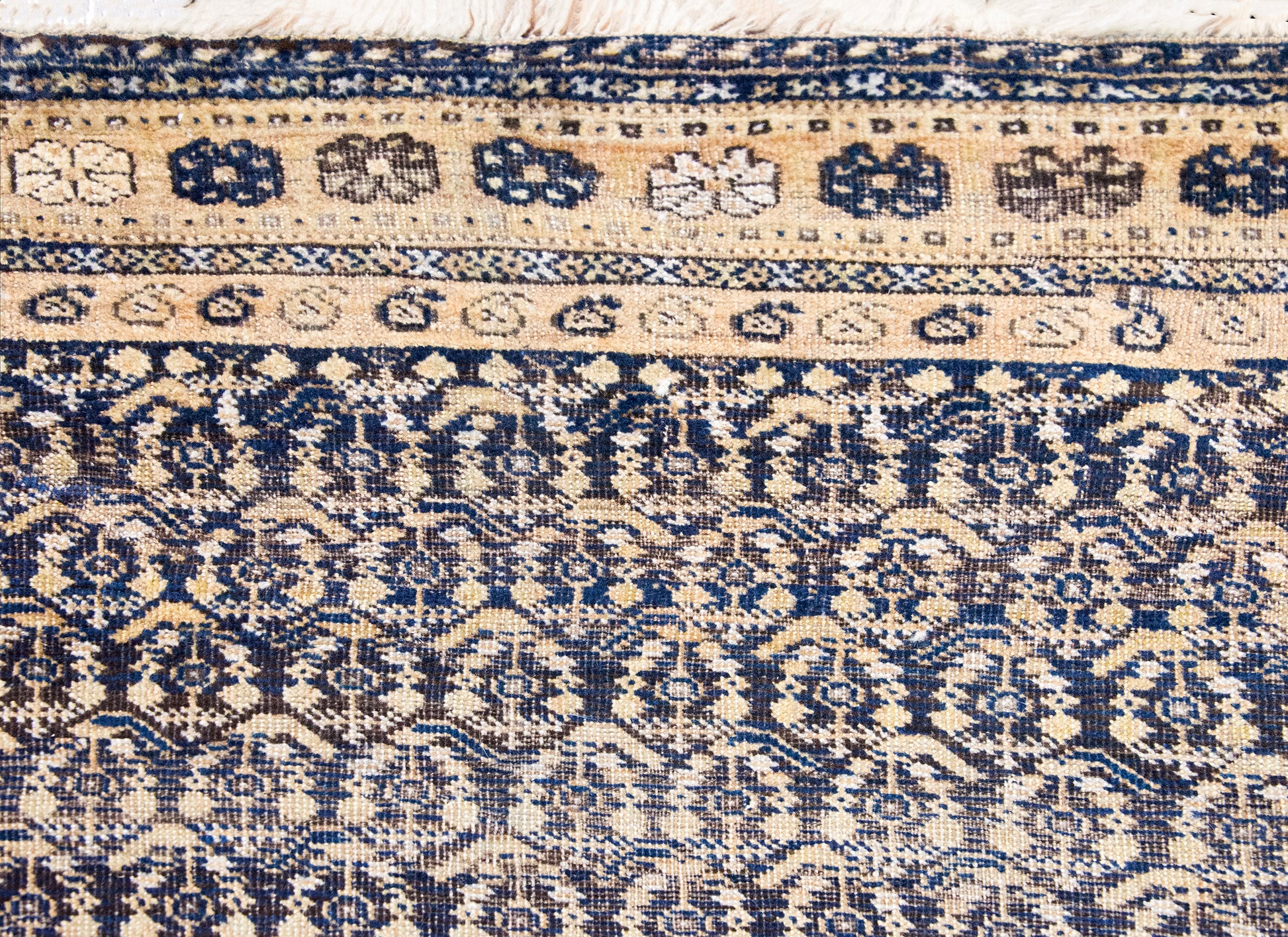 Early 20th Century Persian Afshar Rug For Sale