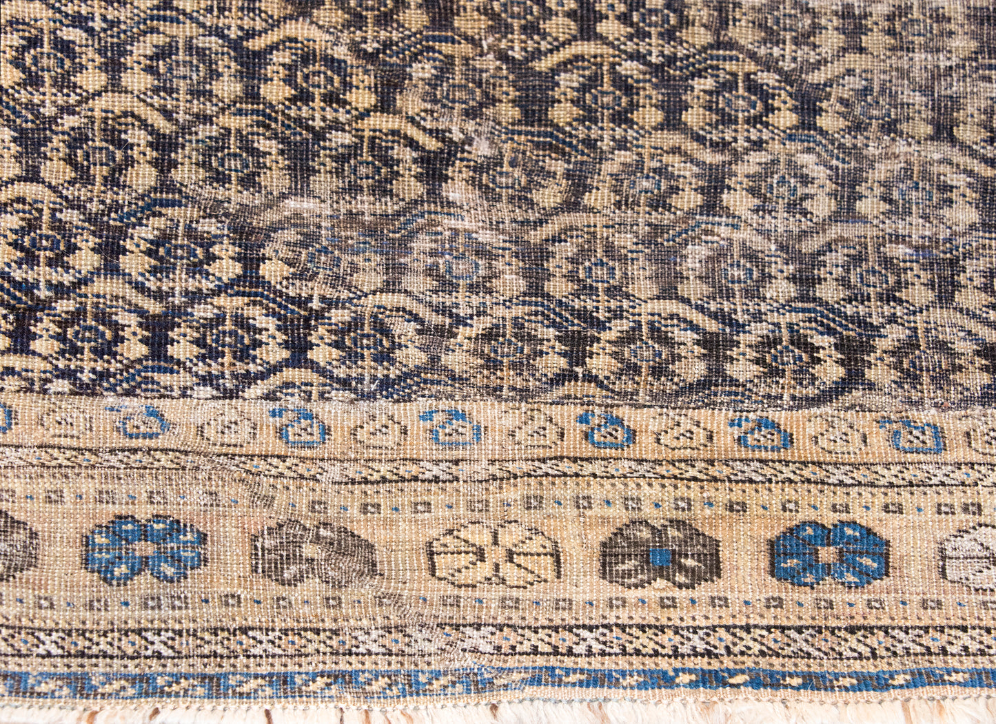 Early 20th Century Persian Afshar Rug For Sale