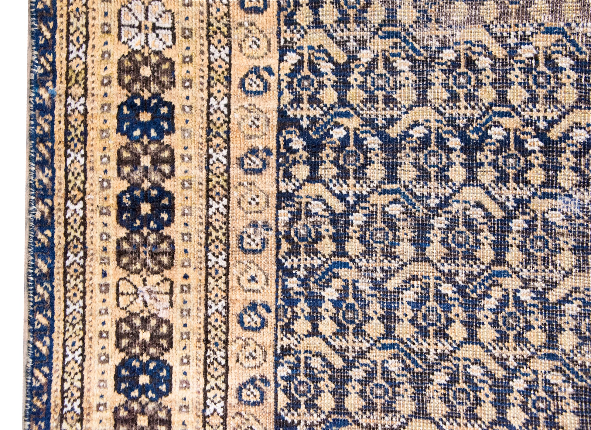 Early 20th Century Persian Afshar Rug For Sale