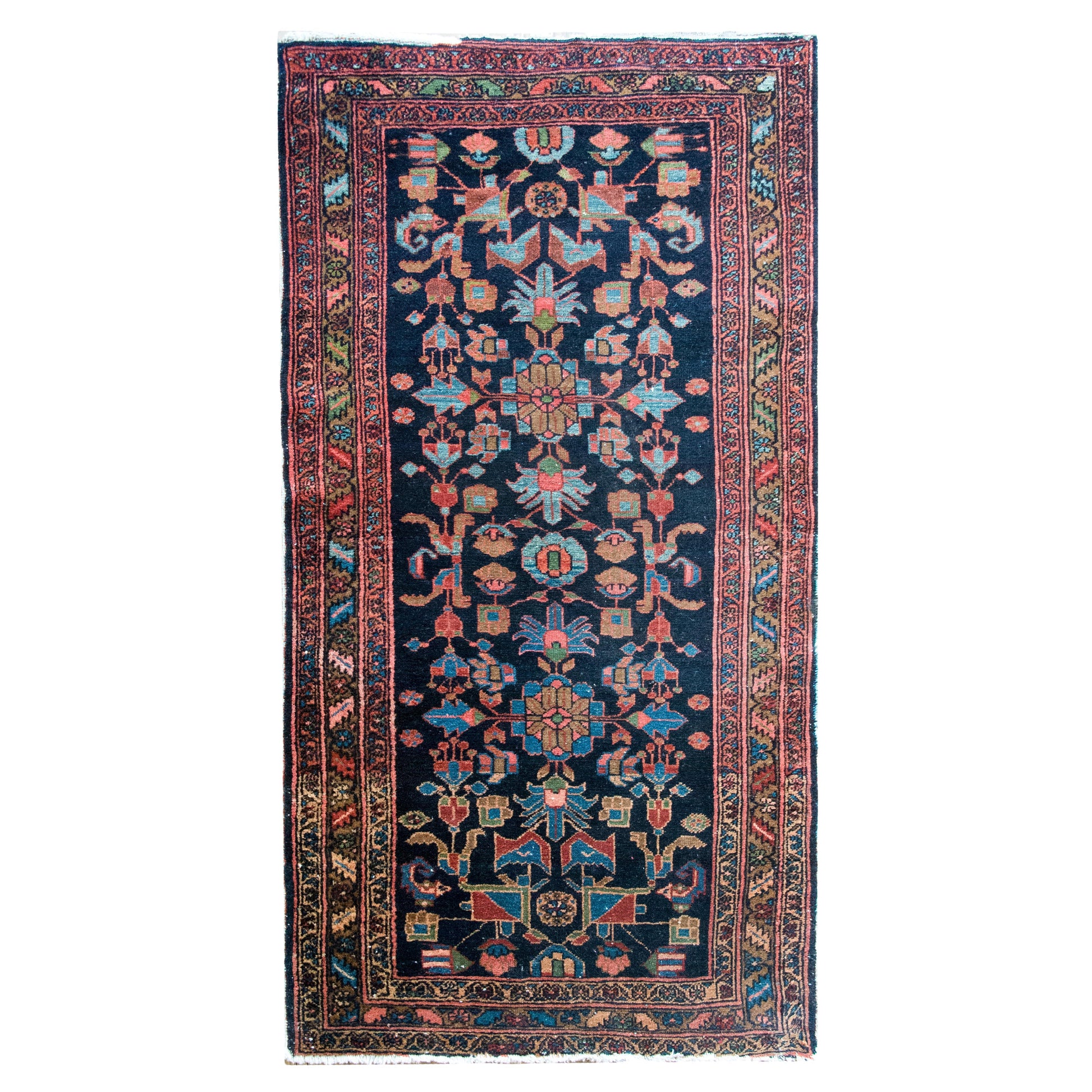 Early 20th Century Persian Malayer Rug For Sale