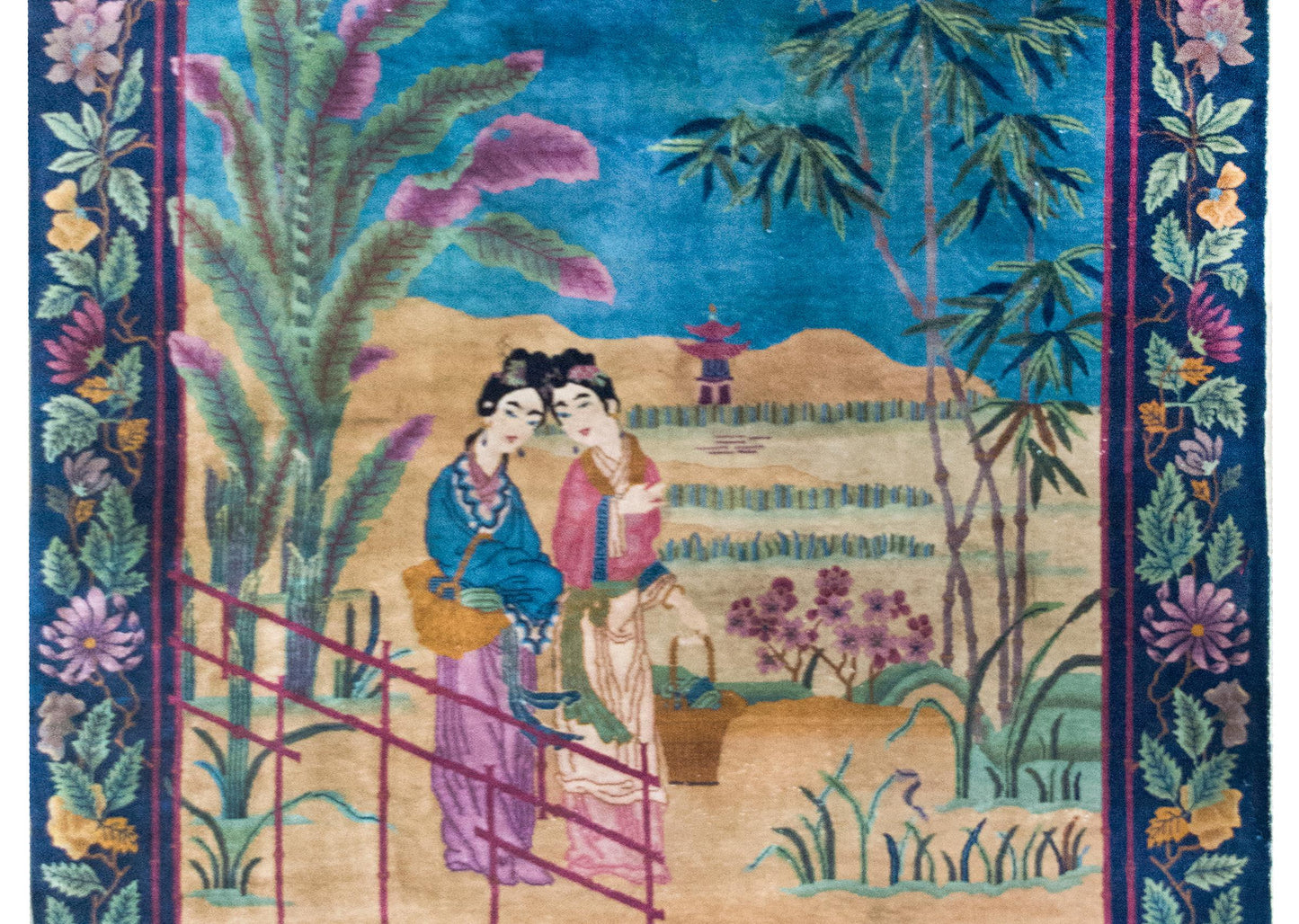 Early 20th Century Chinese Art Deco Rug