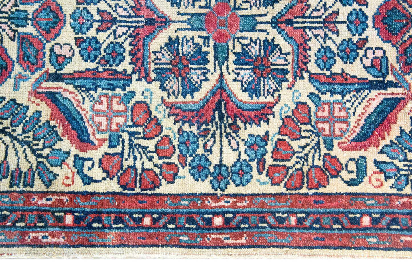 Early 20th Century Persian Dargazine Rug