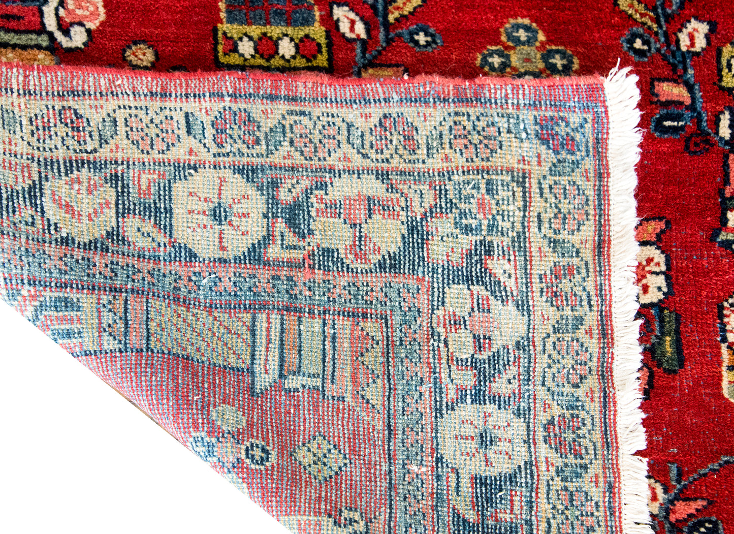 Mid 20th Century Persian Meshkabad Rug For Sale