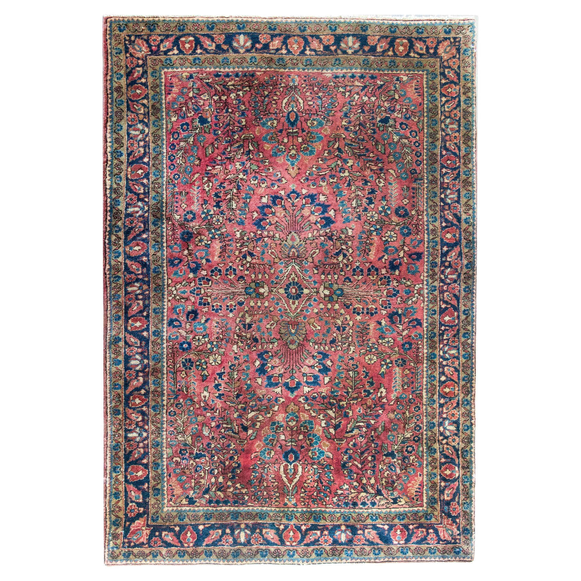 Early 20th Century Persian Sarouk Rug For Sale