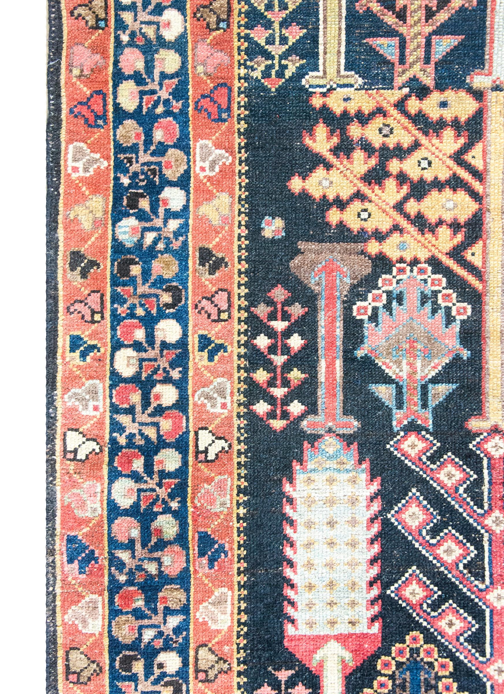 EArly 20th Century Persian Bakhtiari Rug For Sale