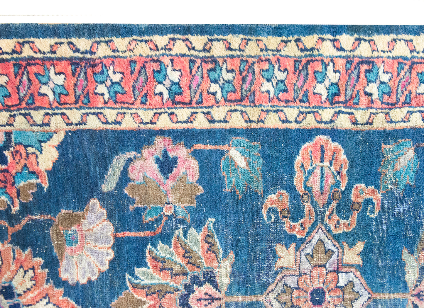 Early 20th Century Persian Lilihan Rug For Sale
