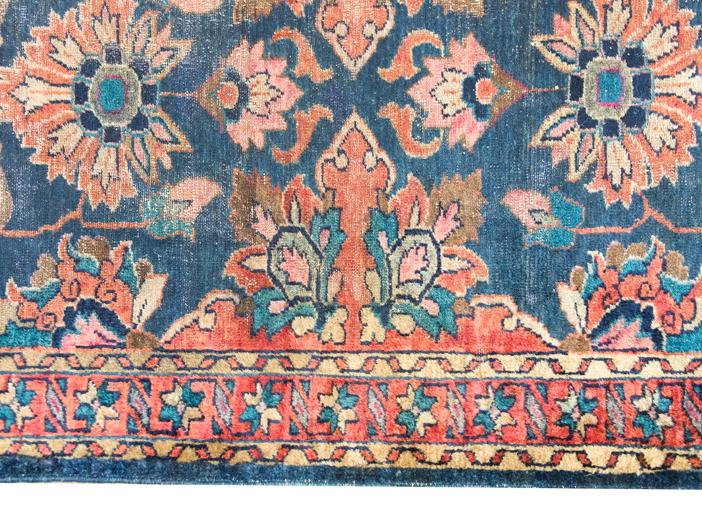 Early 20th Century Persian Lilihan Rug For Sale