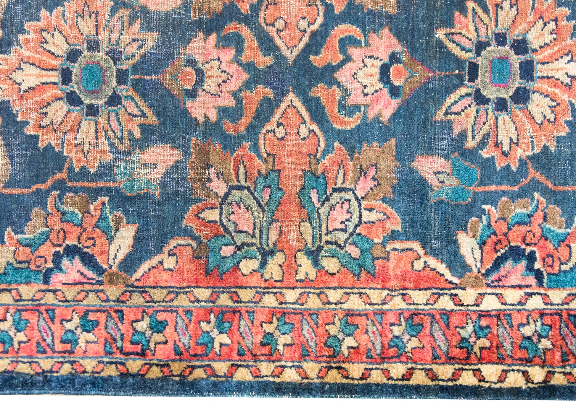 Early 20th Century Persian Lilihan Rug For Sale
