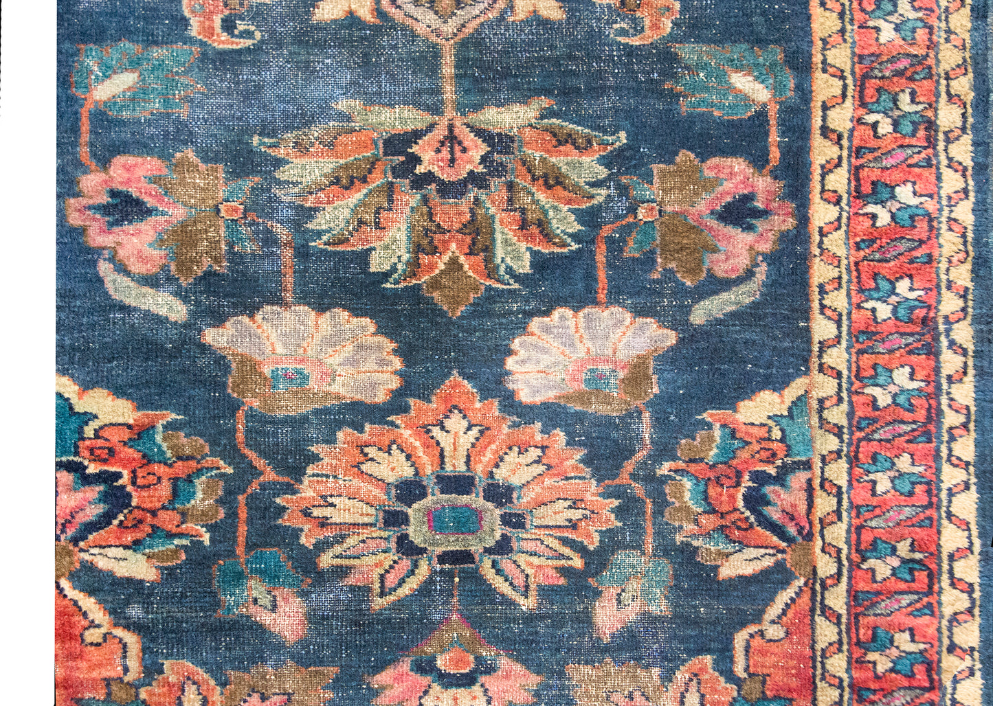 Early 20th Century Persian Lilihan Rug For Sale
