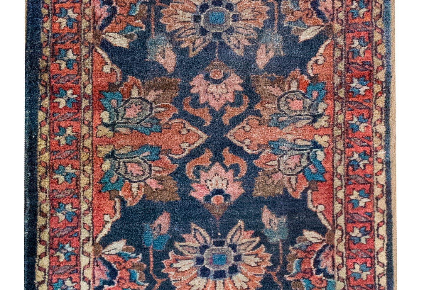 Early 20th Century Persian Lilihan Rug For Sale