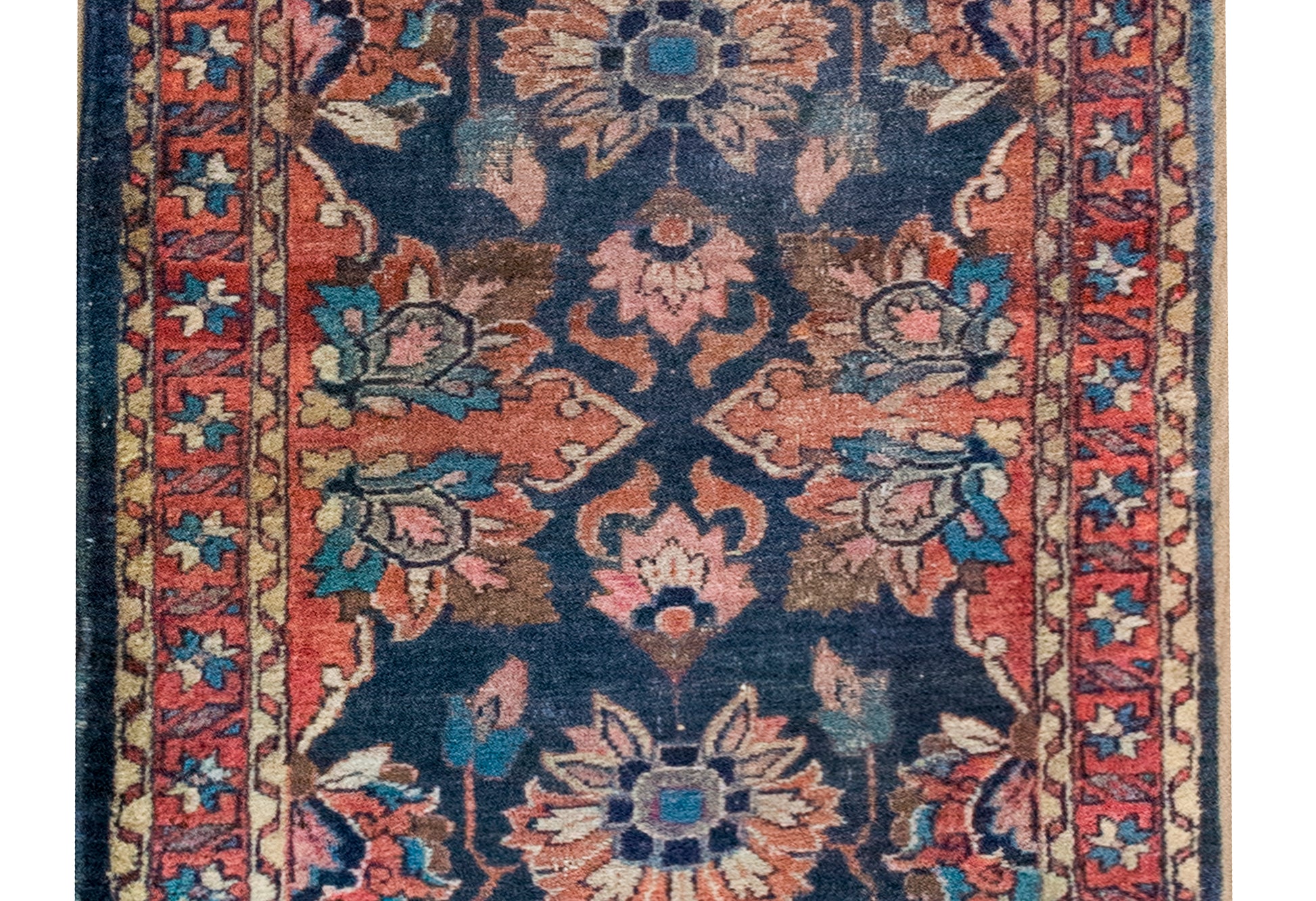 Early 20th Century Persian Lilihan Rug For Sale
