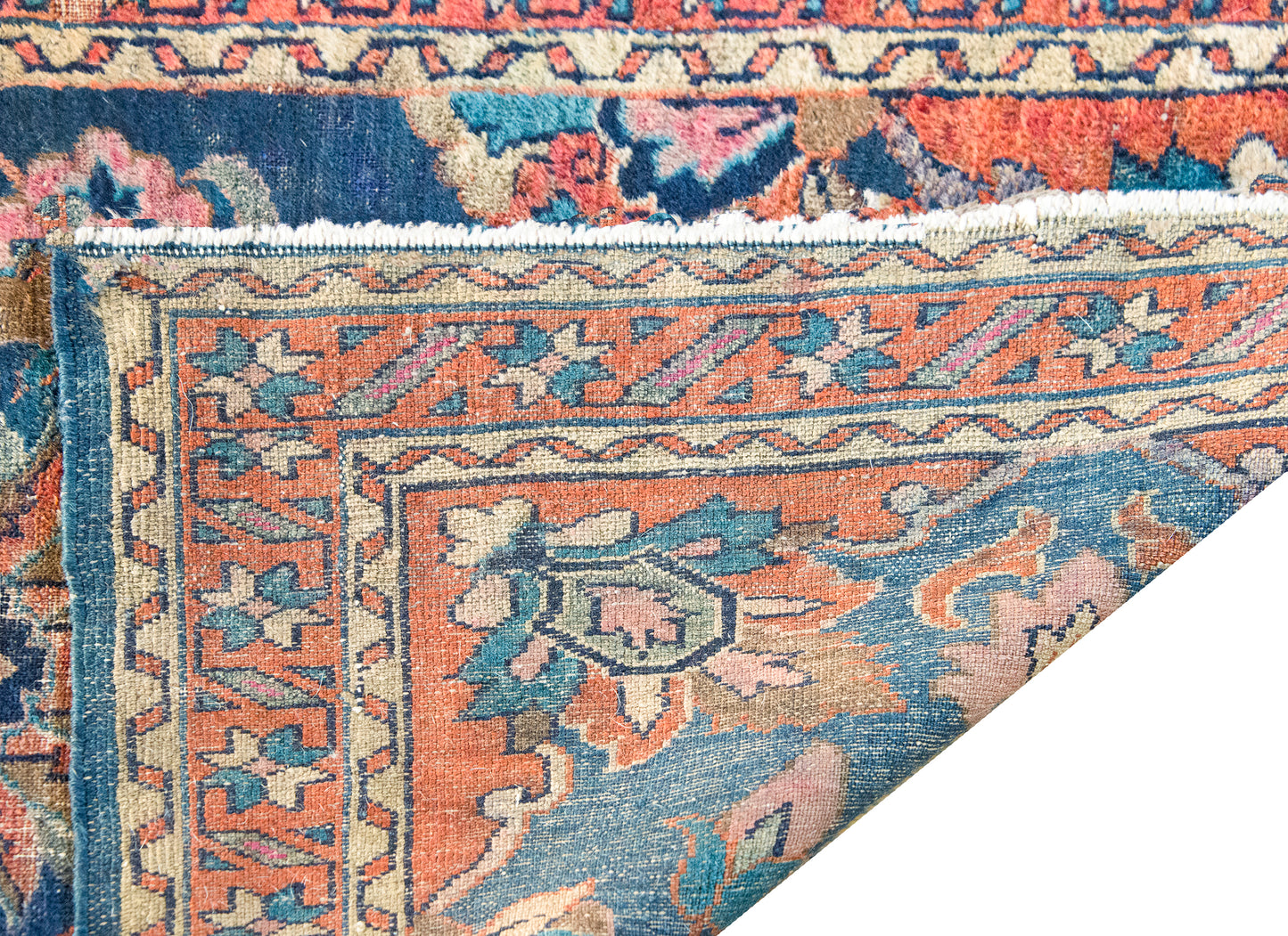Early 20th Century Persian Lilihan Rug For Sale