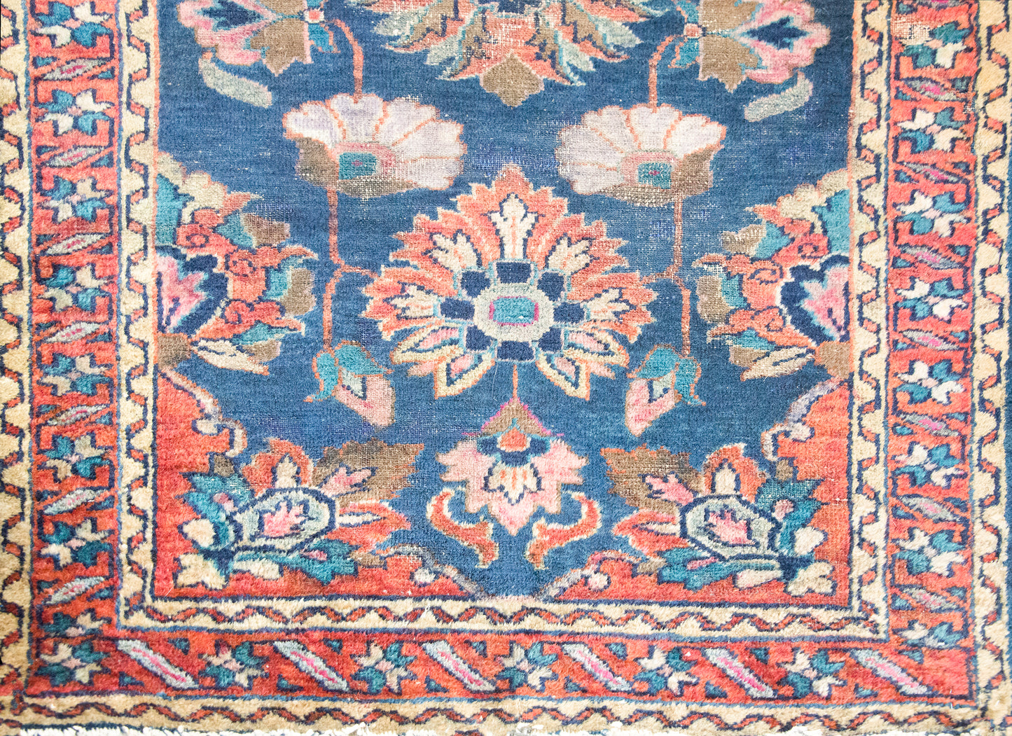 Early 20th Century Persian Lilihan Rug For Sale