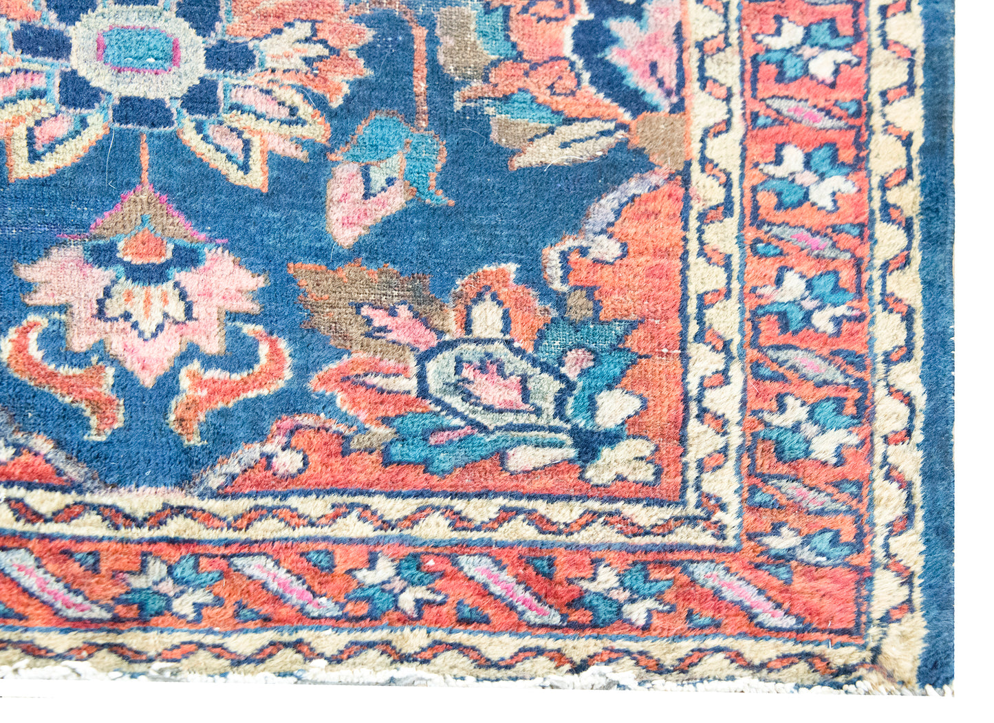 Early 20th Century Persian Lilihan Rug For Sale
