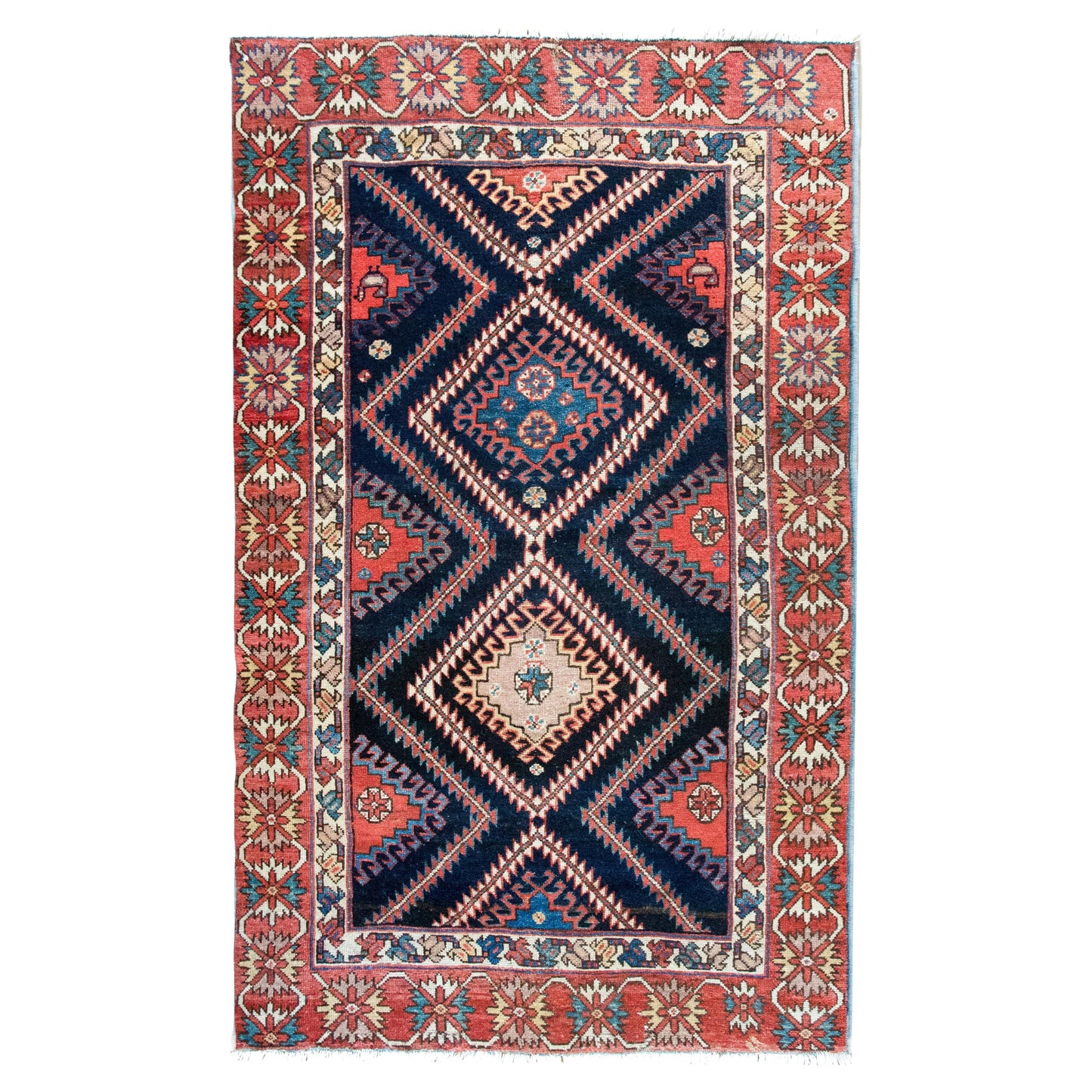 Early 20th Century Persian Bakhtiari Rug For Sale