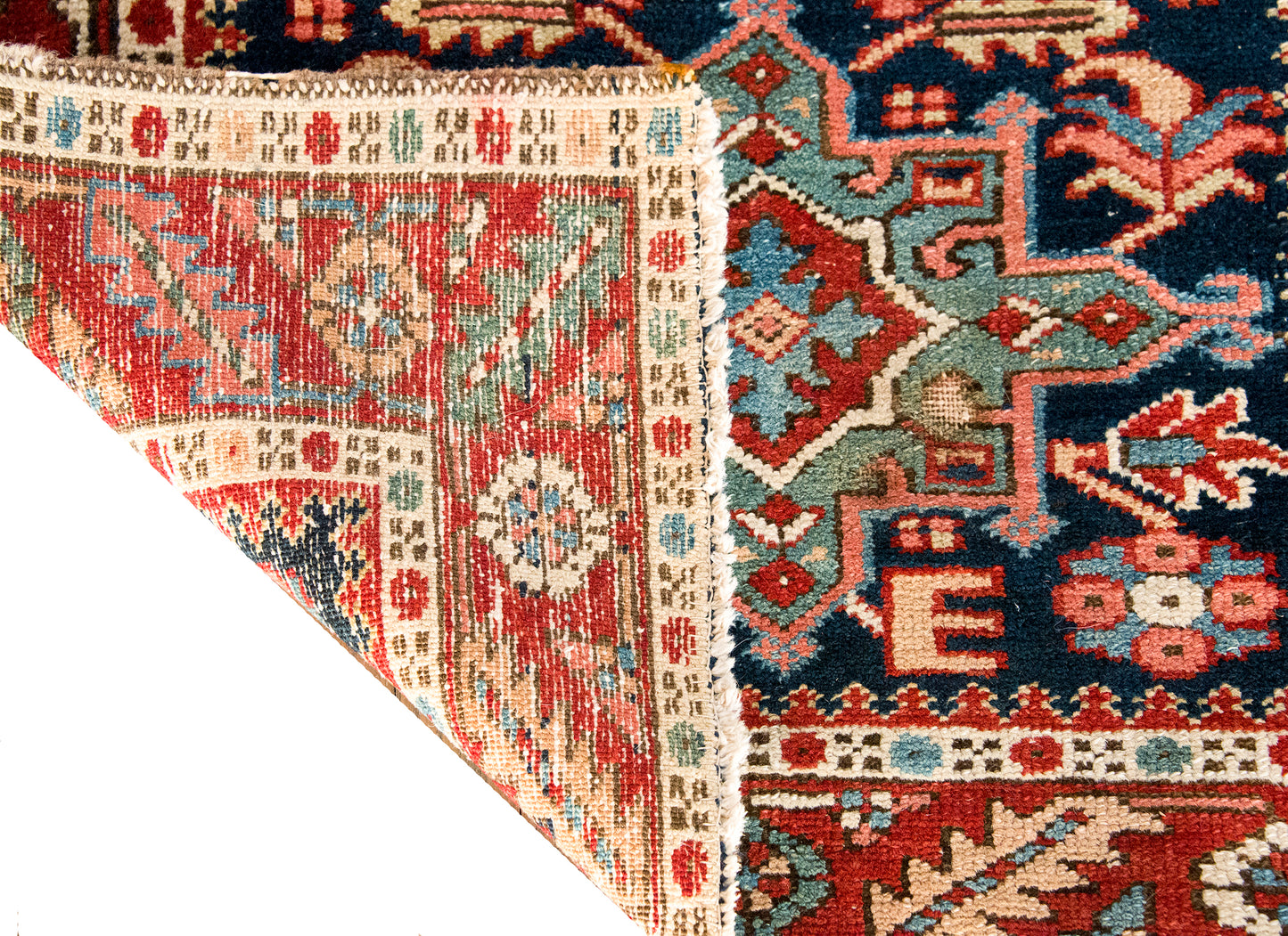 Early 20th Century Persian Heriz Rug For Sale