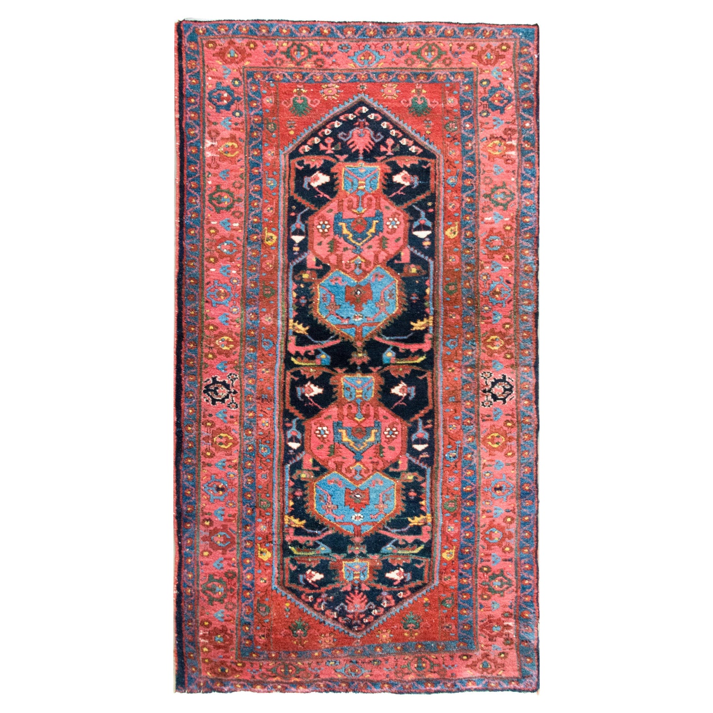 Early 20th Century Persian Hamadan Rug For Sale