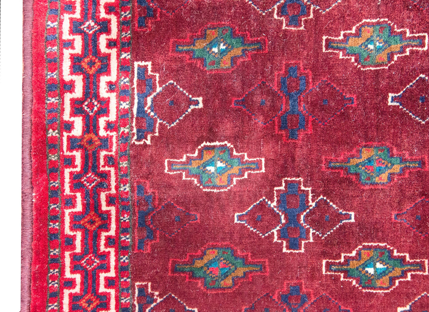Vintage Persian Turkmen Rug