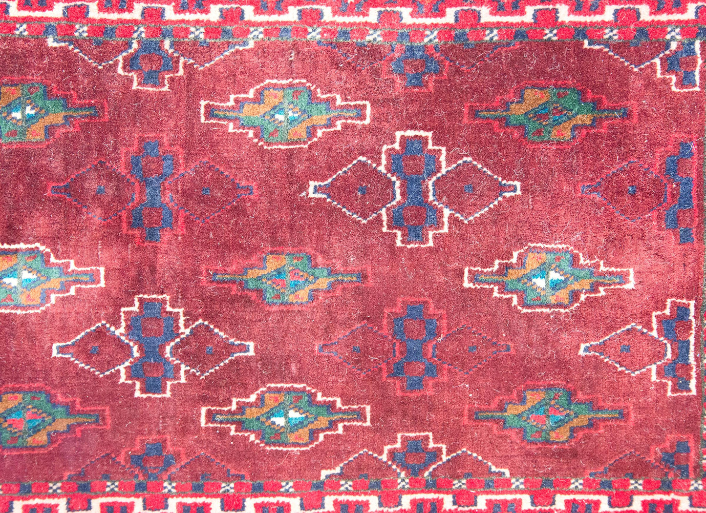 Vintage Persian Turkmen Rug