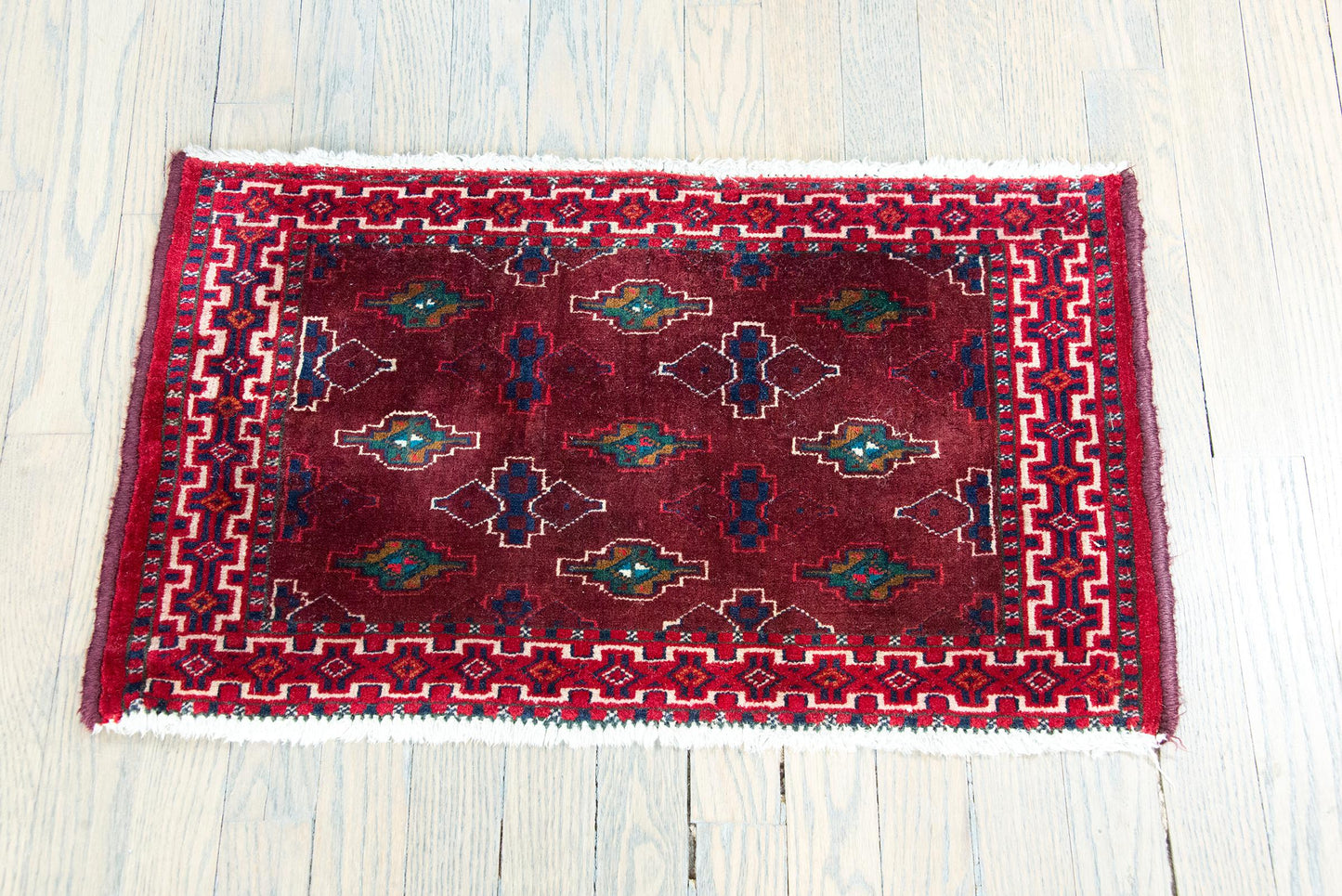 Vintage Persian Turkmen Rug