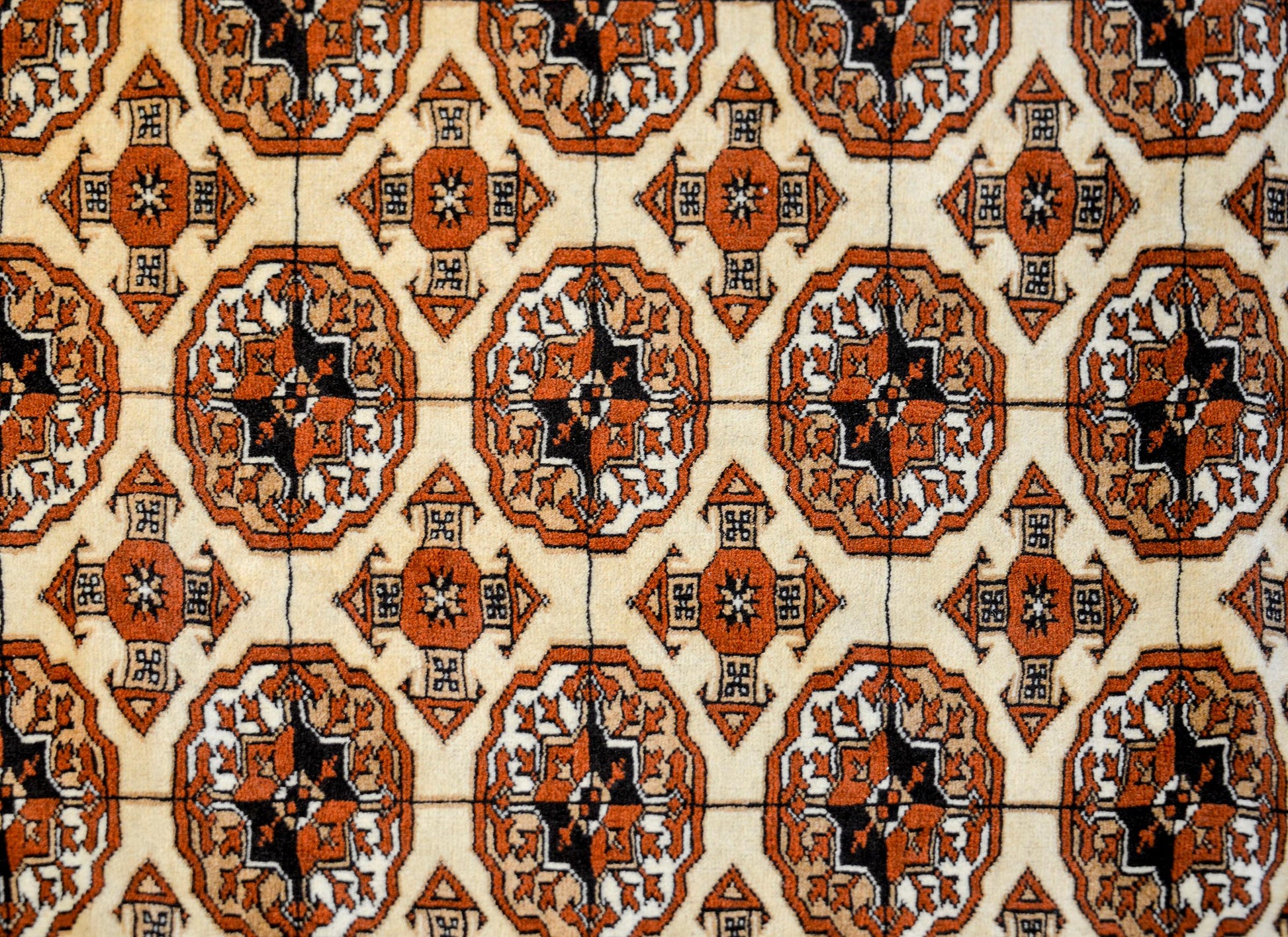 Fantastic Vintage Turkoman Rug For Sale