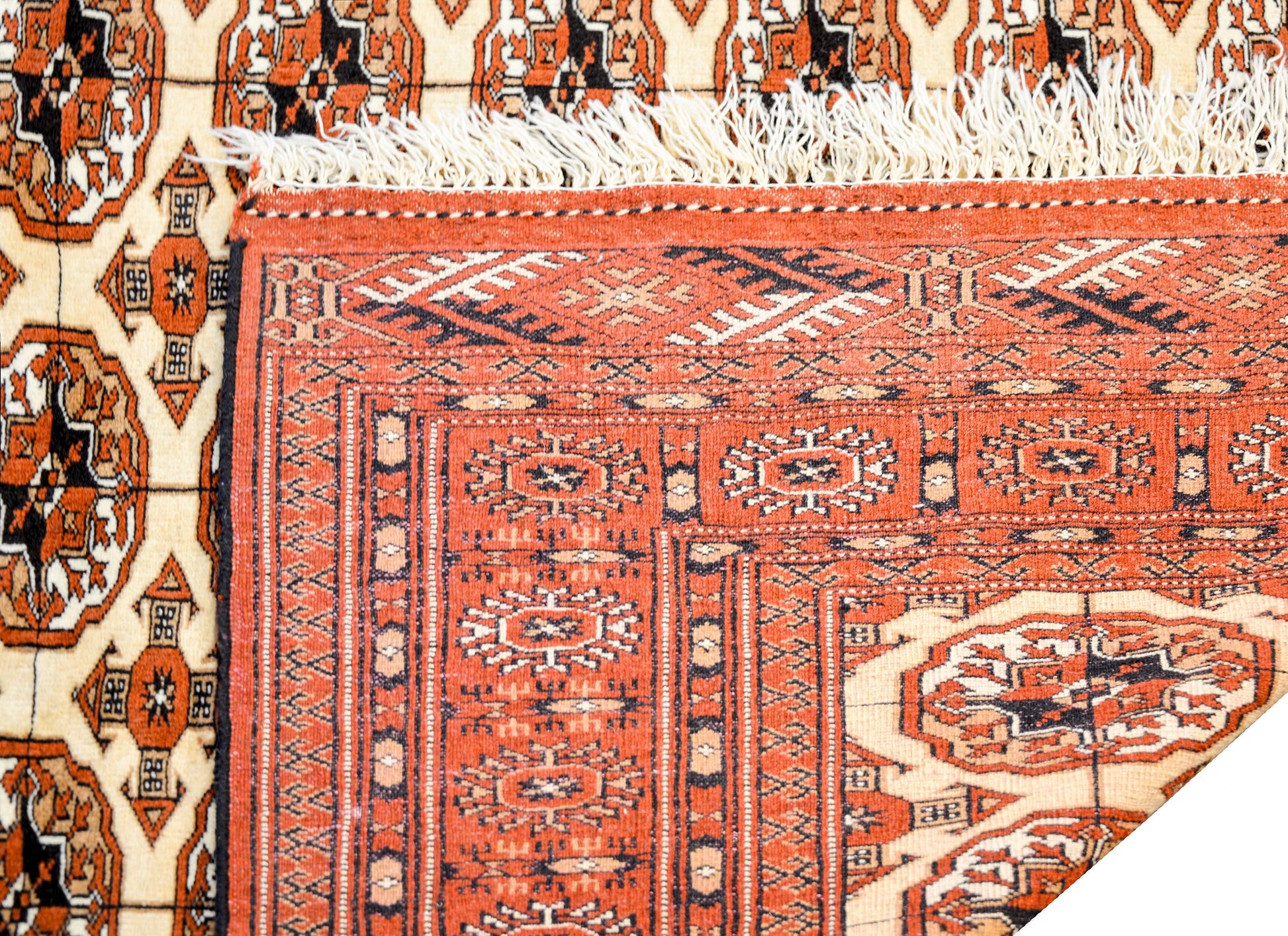 Fantastic Vintage Turkoman Rug For Sale