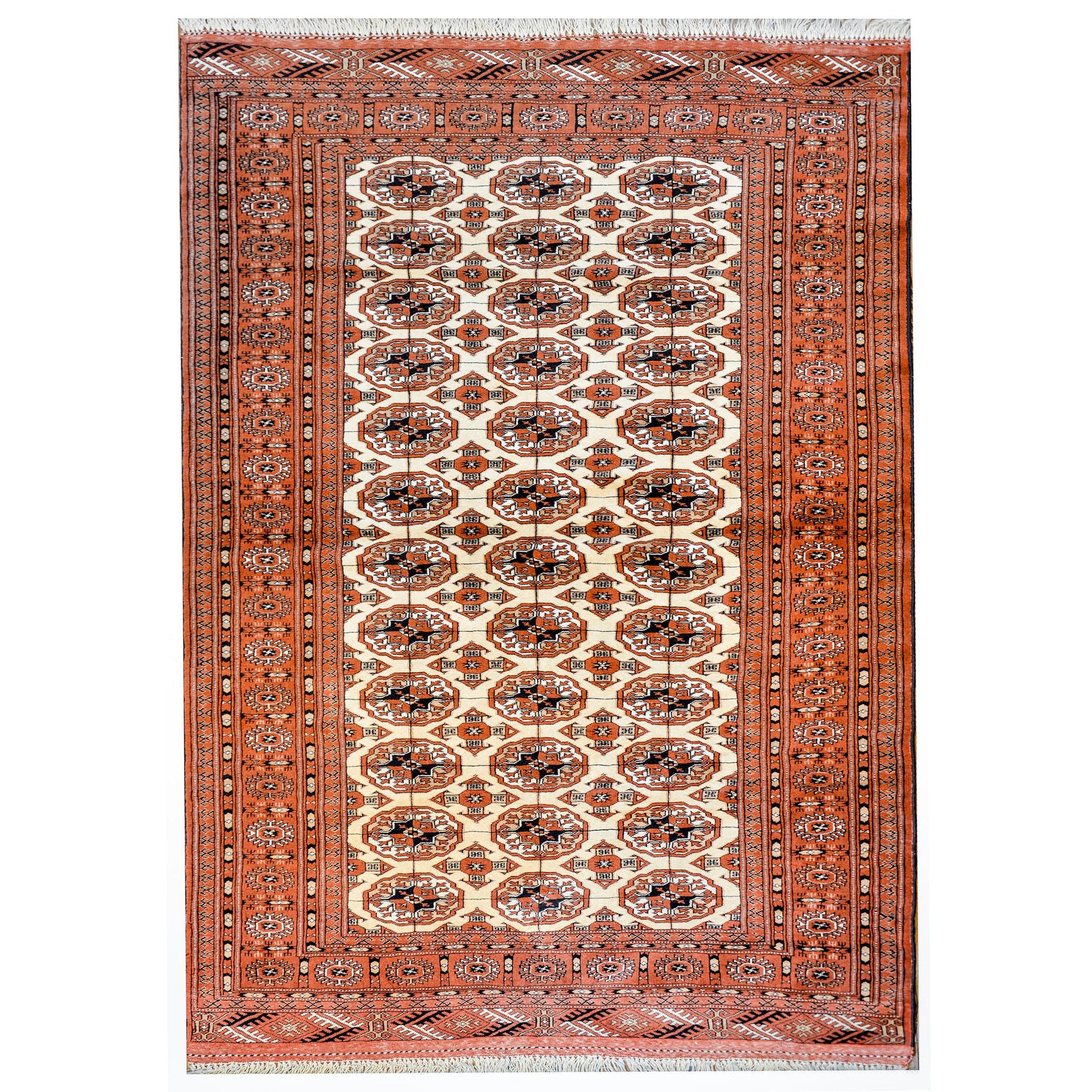 Fantastic Vintage Turkoman Rug For Sale